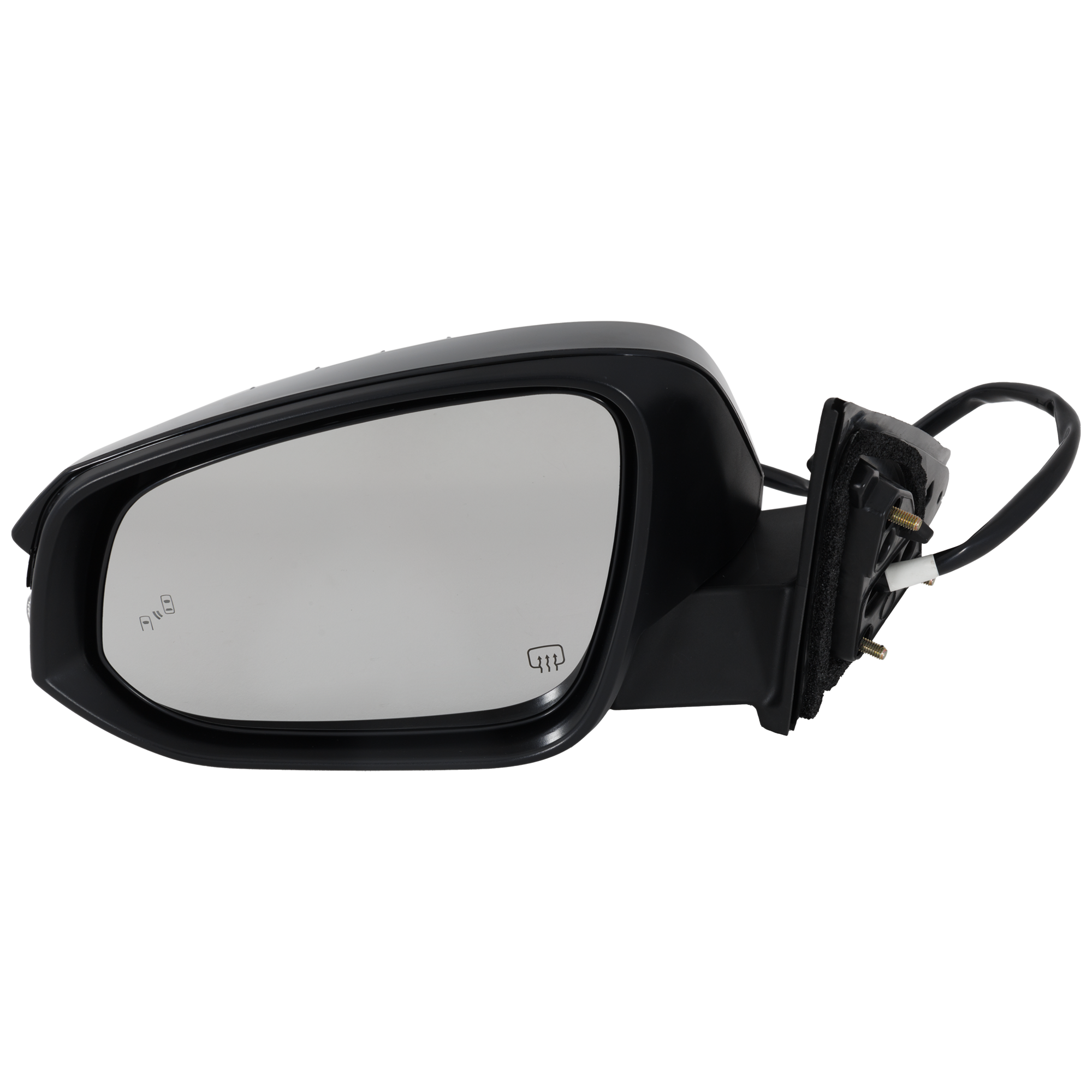 AM HIGHLANDER 18-19 MIRROR LH Power Manual Folding Heated Paintable w BSD Memory Puddle Light and Signal Light Includes Hybrid Model SKU JTY01EL S Partslink TO1320409 OEM 879400E320 PFM