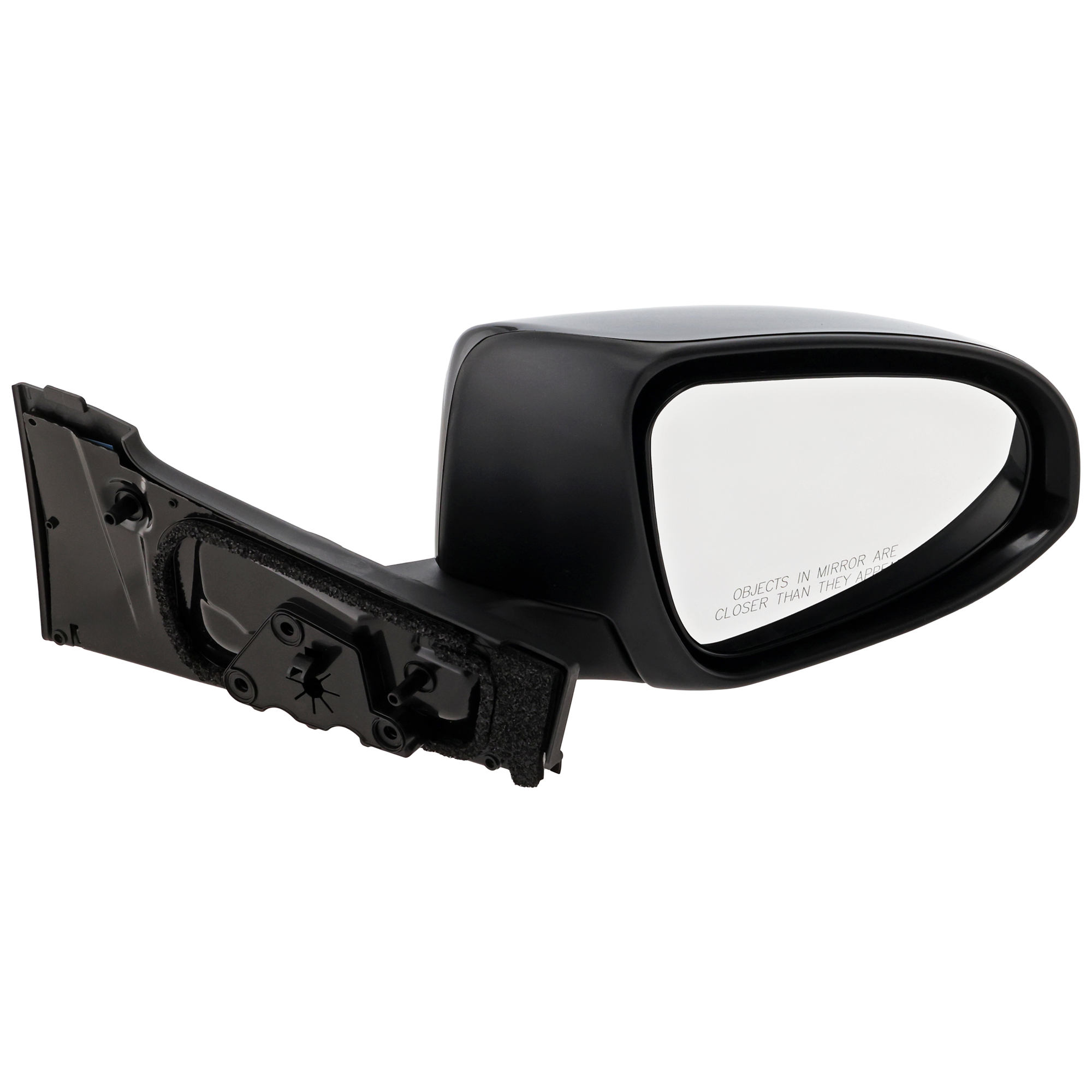AM YARIS 15-19 MIRROR RH Manual Adjust Manual Folding Non Heated Paintable Hatchback France Built Vehicle SKU JTY05R Partslink TO1321321 OEM 879100D560 PFM