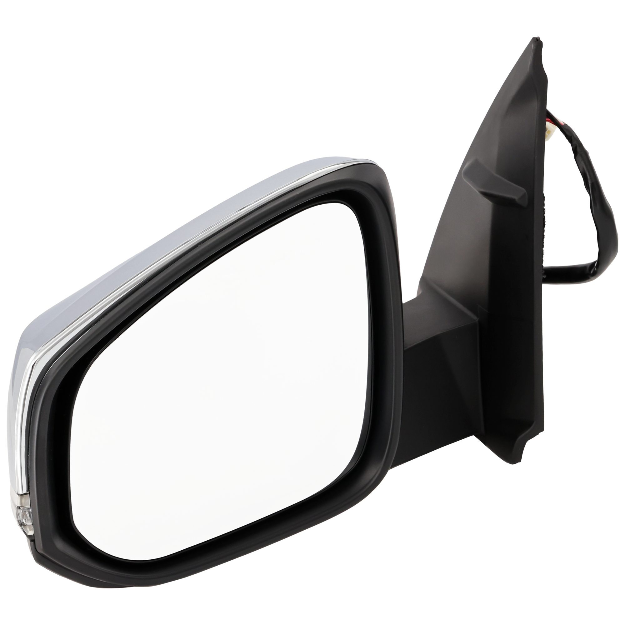 AM TACOMA 16-23 MIRROR LH Power Manual Folding Heated Chrome w Signal Light No BSD SKU JTY09CL S Partslink TO1320353 OEM 8794004240 PFM