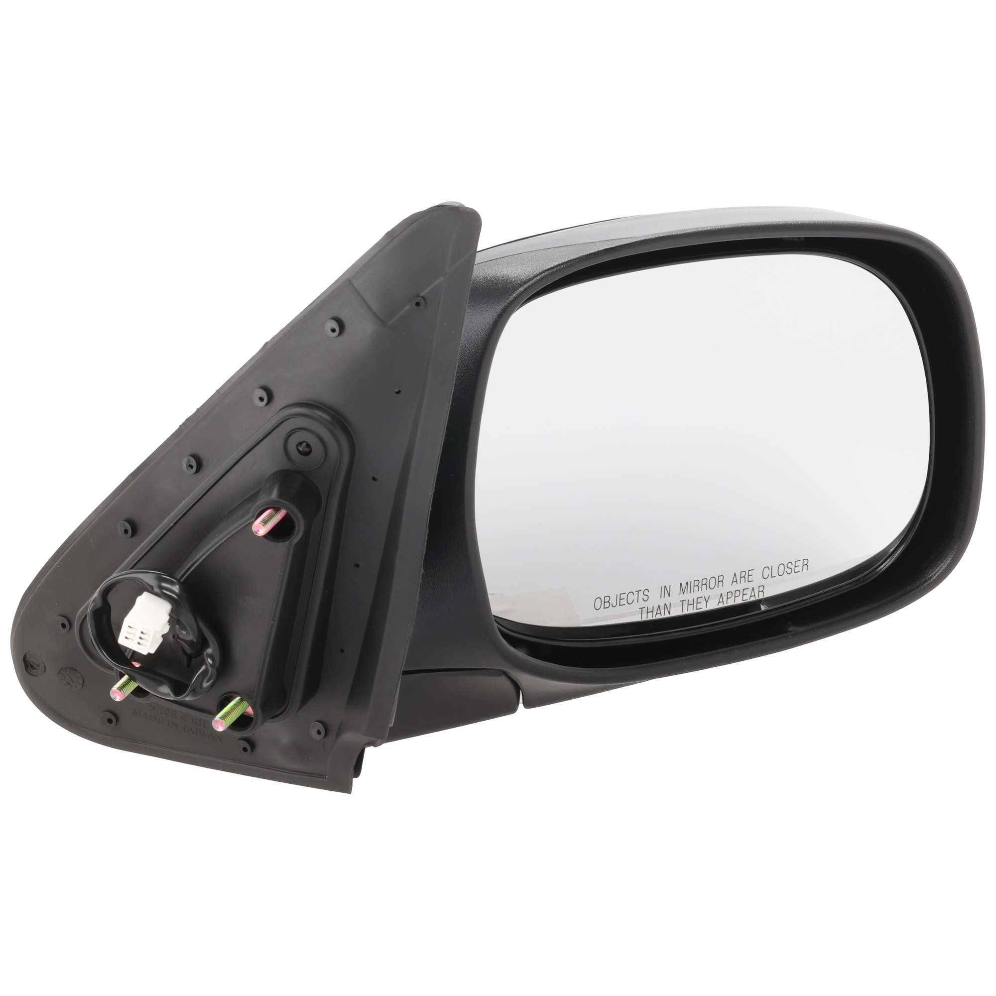 AM TUNDRA 04-06 MIRROR RH Non Towing Power Heated Manual Folding Chrome SR5 Model Double Cab SKU JTY114ER Partslink TO1321227 OEM 879100C100
