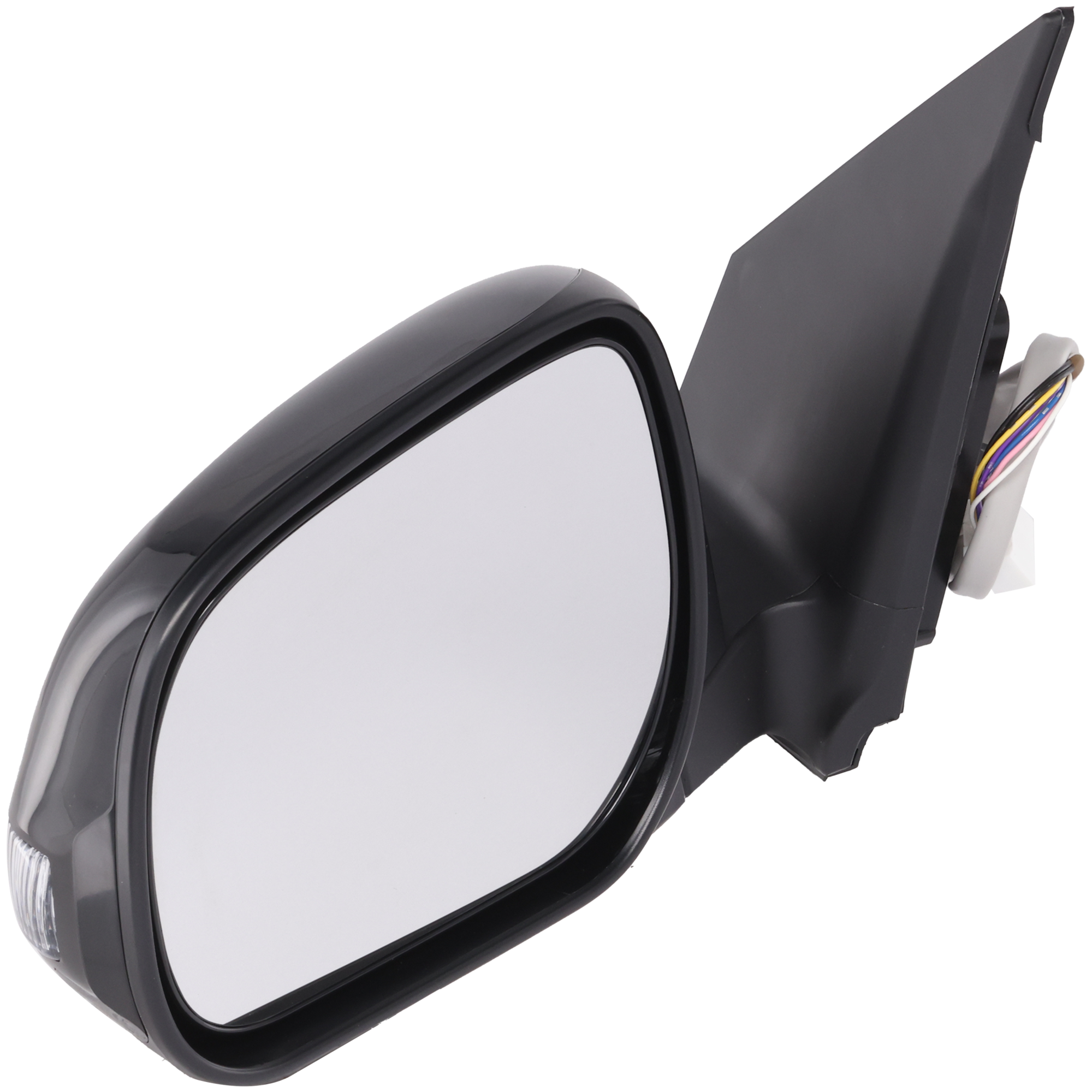 AM RAV4-09-12 MIRROR LH Power Manual Folding Heated Paintable w Signal Light Japan Built Vehicle SKU JTY116EL S Partslink TO1320266 OEM 8794042A70