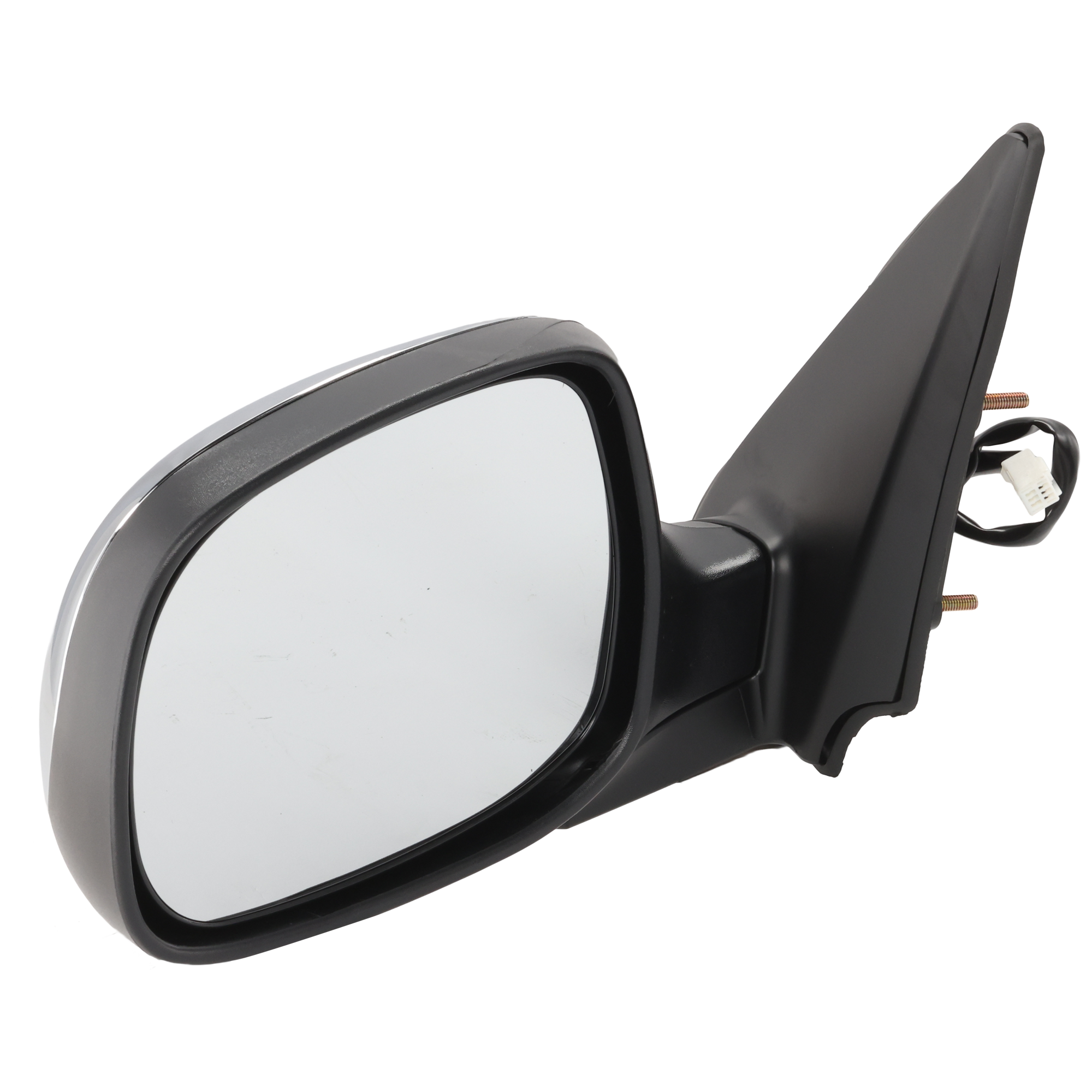 AM TUNDRA 04-06 MIRROR LH Non Towing Power Non Heated Manual Folding Chrome SR5 Model Double Cab SKU JTY118EL Partslink TO1320228 OEM 879400C080
