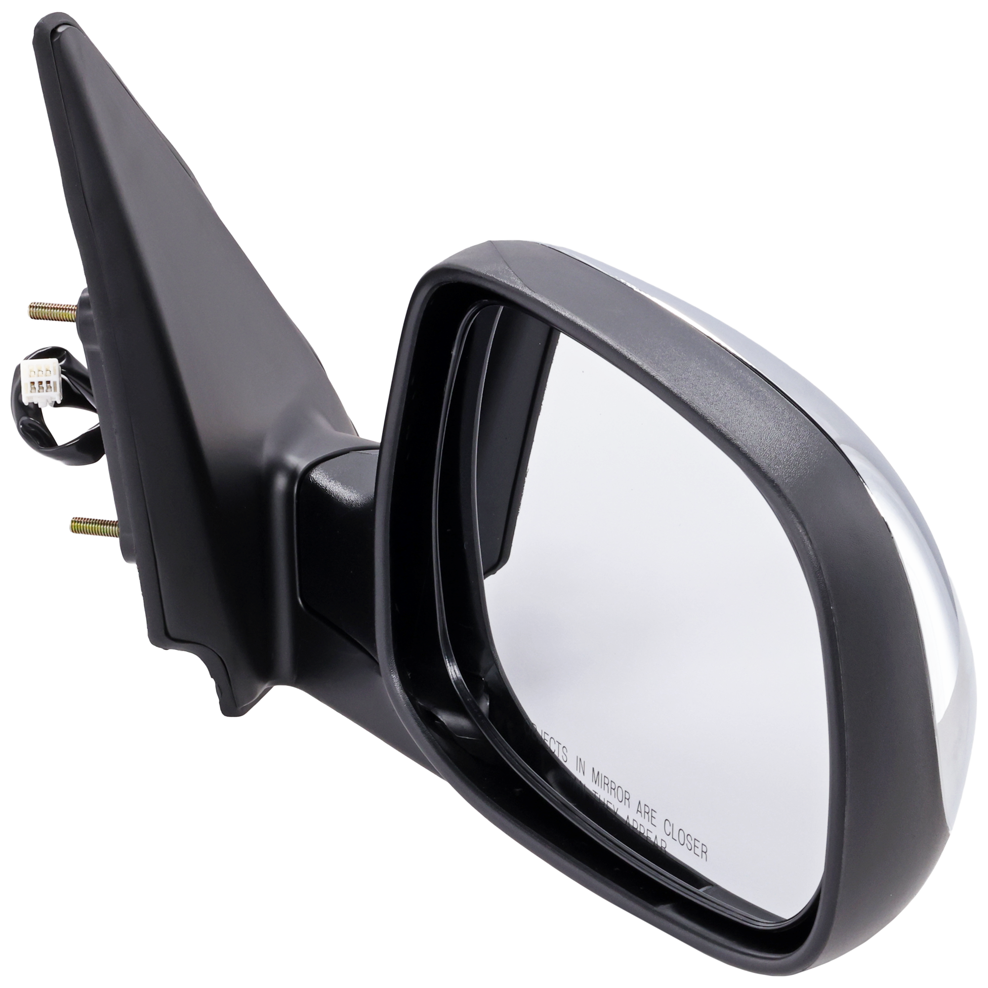 AM TUNDRA 04-06 MIRROR RH Non Towing Power Non Heated Manual Folding Chrome SR5 Model Double Cab SKU JTY118ER Partslink TO1321228 OEM 879100C080