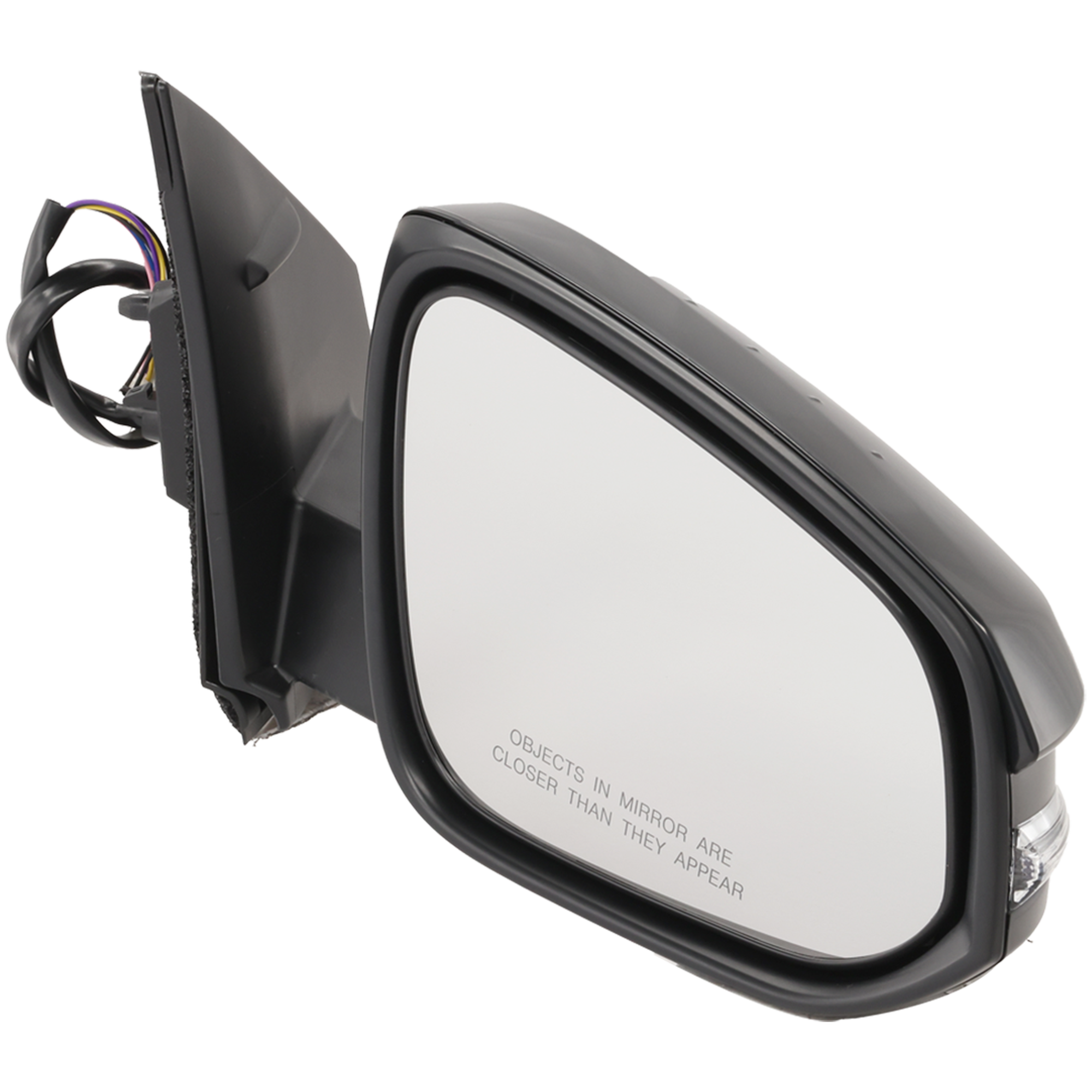 AM RAV4-13-15 MIRROR RH Power Manual Folding Heated Paintable w LED Signal Light No BSD Exc. EV Model Japan North America Built Vehicle To 11-14 SKU JTY124ER S Partslink TO1321310 OEM 879100R080C0-8791042B80