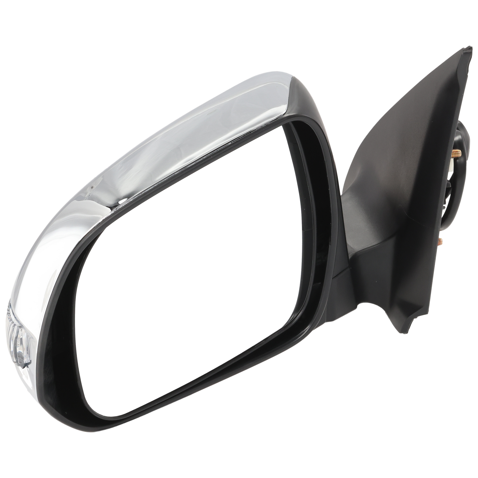 AM TACOMA 12-15 MIRROR LH Power Manual Folding Non Heated Chrome w Signal Light SKU JTY12LC S Partslink TO1320285 OEM 8794004210 PFM