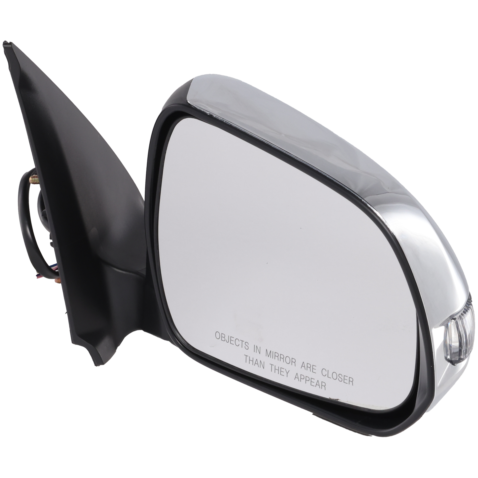 AM TACOMA 12-15 MIRROR RH Power Manual Folding Non Heated Chrome w Signal Light SKU JTY12RC S Partslink TO1321285 OEM 8791004190 PFM