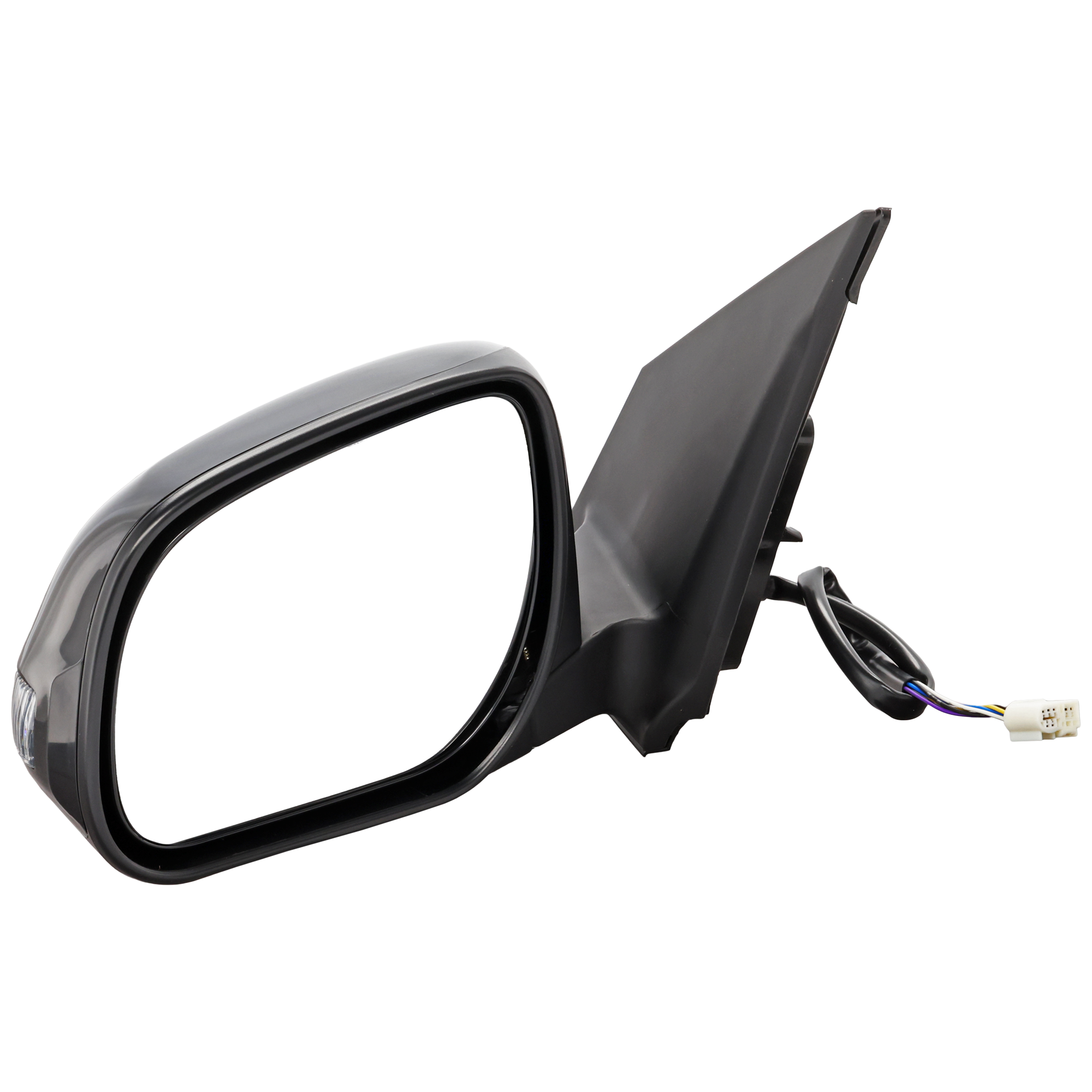AM RAV4-09-12 MIRROR LH Power Manual Folding Heated Paintable w Signal Light North America Built Vehicle SKU JTY143EL S Partslink TO1320273 OEM 879090R020 PFM