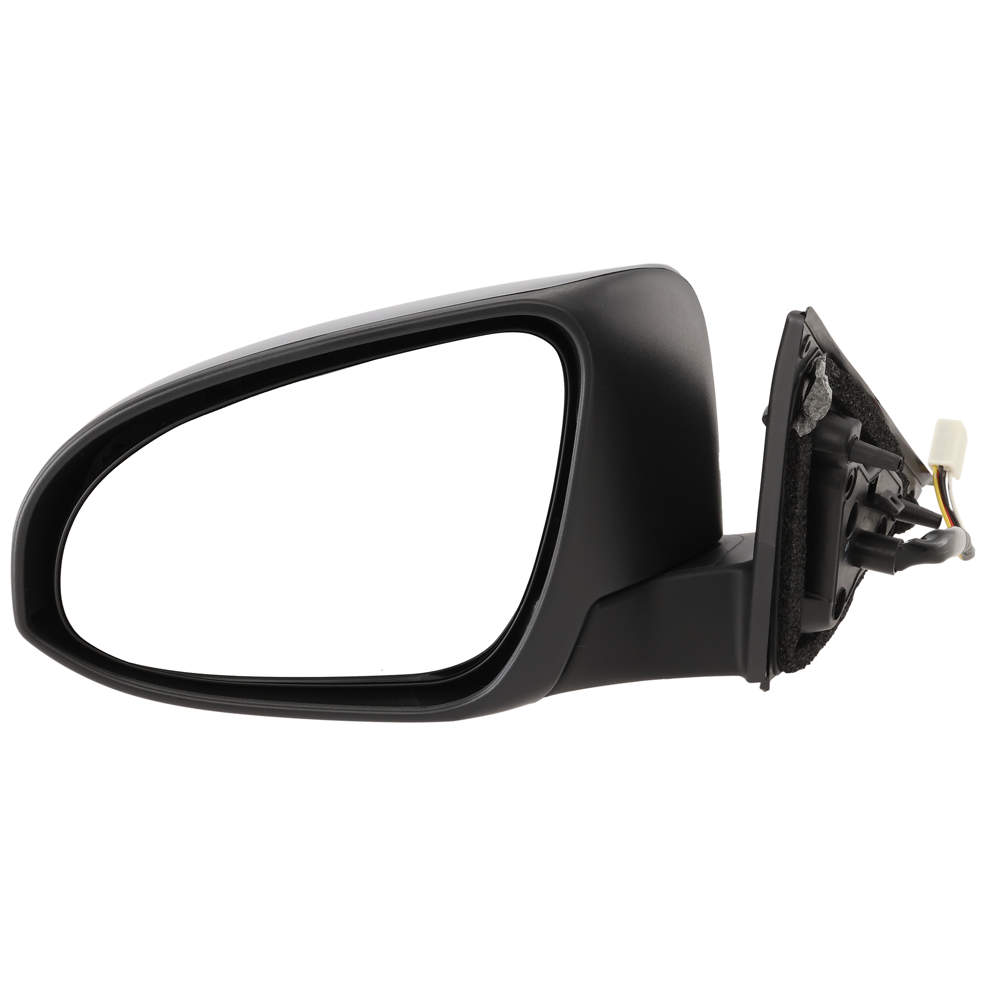 AM CAMRY 12-14 MIRROR LH Power Manual Folding Heated Paintable No Auto dimming BSD Memory and Signal Light SKU JTY145EL Partslink TO1320276 OEM 8790906410 PFM 8790906411
