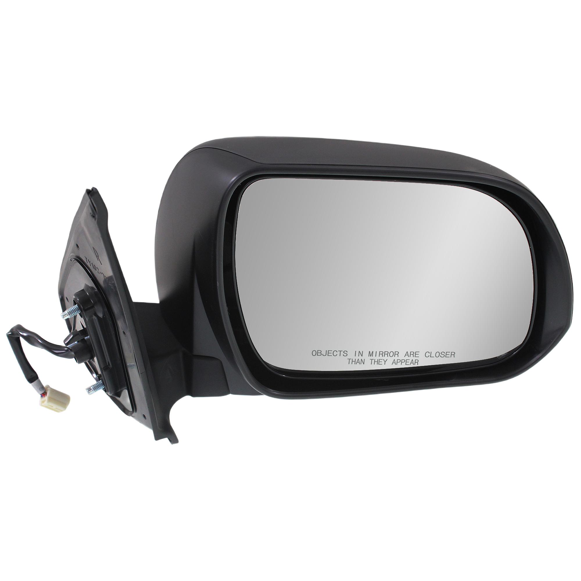 AM TACOMA 12-15 MIRROR RH Power Manual Folding Non Heated Textured No Signal Light SKU JTY168ER Partslink TO1321282 OEM 8791004201 PFM