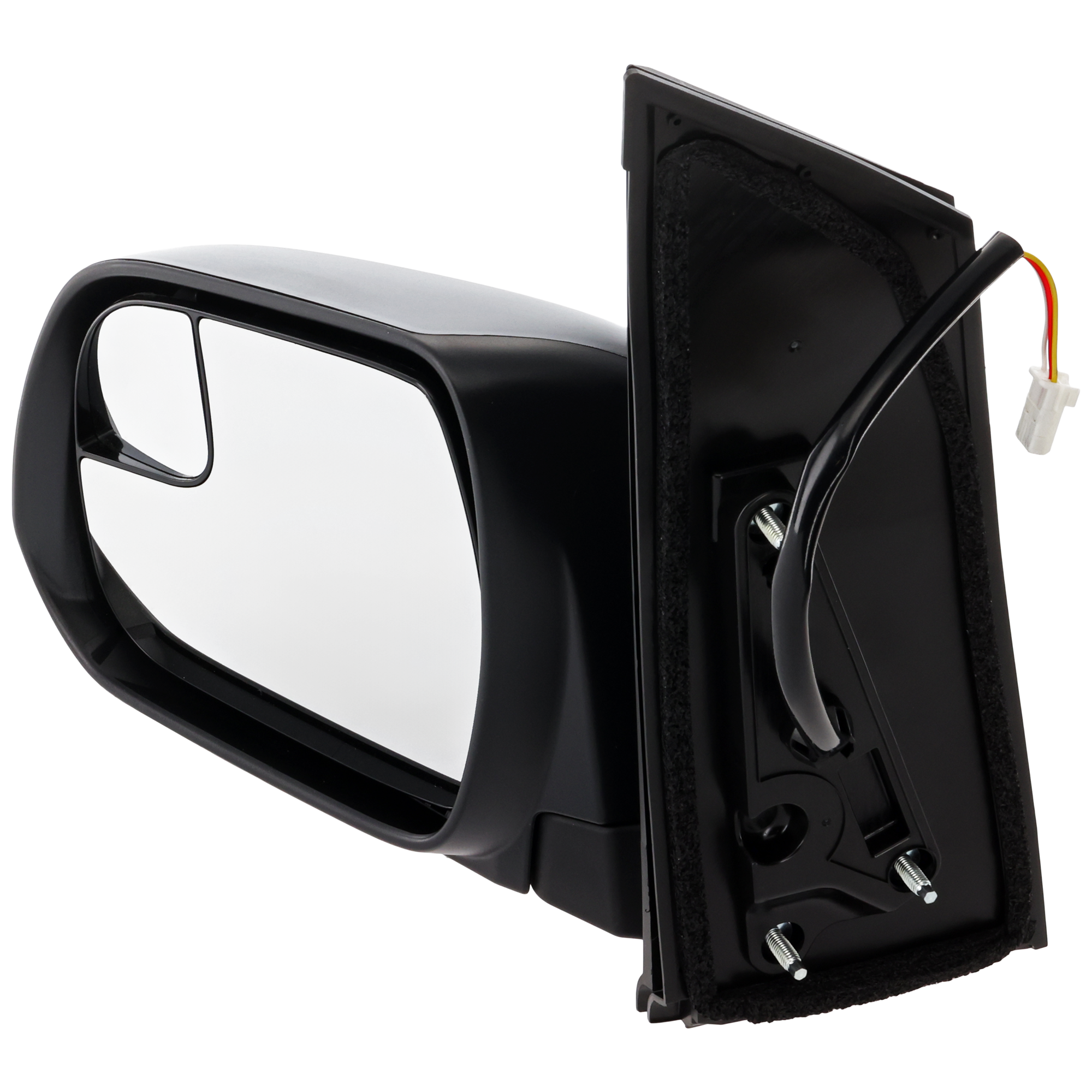 AM SIENNA 15-20 MIRROR LH Power Manual Folding Non Heated Textured Black w Blind Spot Glass SKU JTY179EL Partslink TO1320338 OEM 8794008140