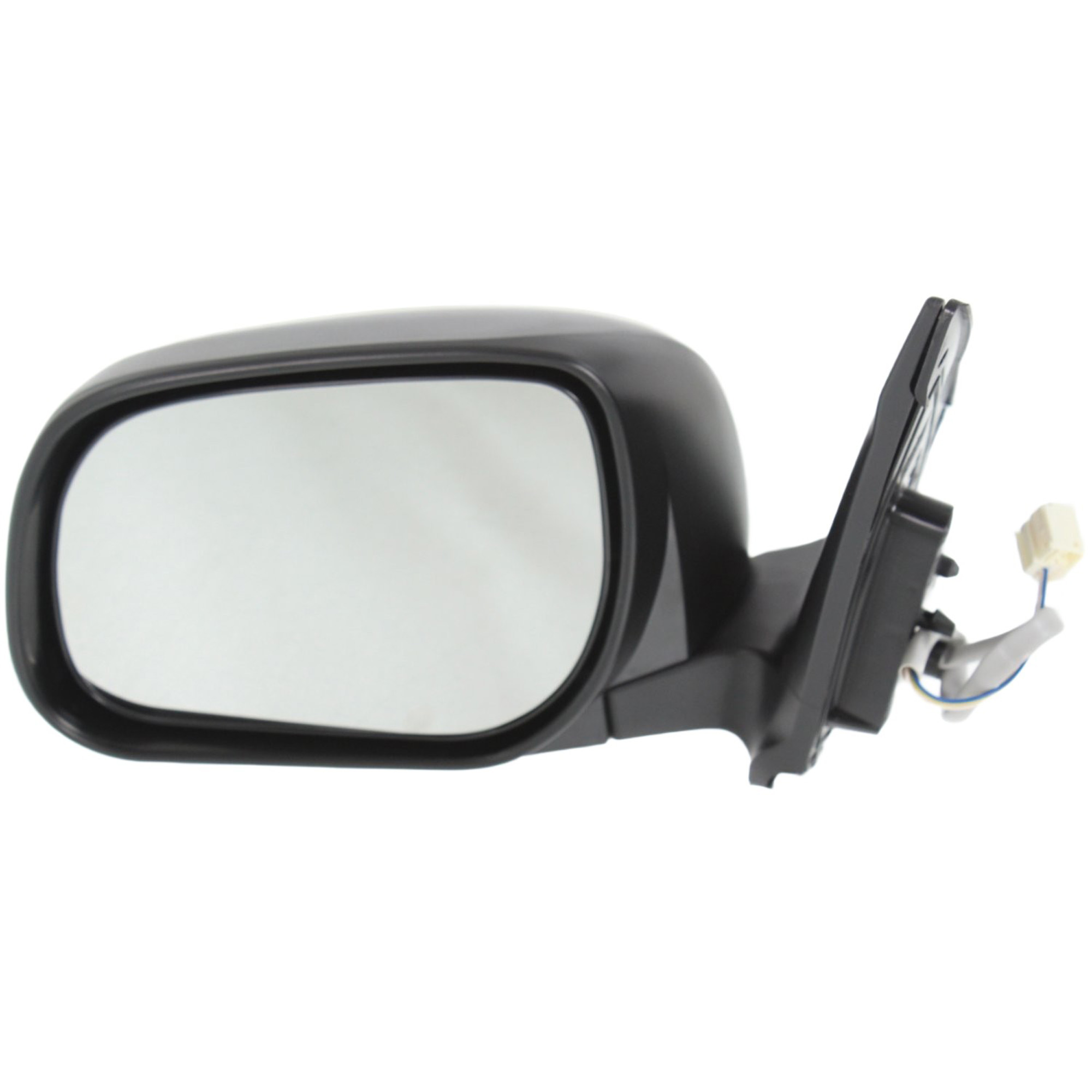 AM RAV4-09-12 MIRROR LH Power Manual Folding Non Heated Textured No Signal Light North America Built Vehicle SKU JTY188EL Partslink TO1320272 OEM 879090R010 PFM