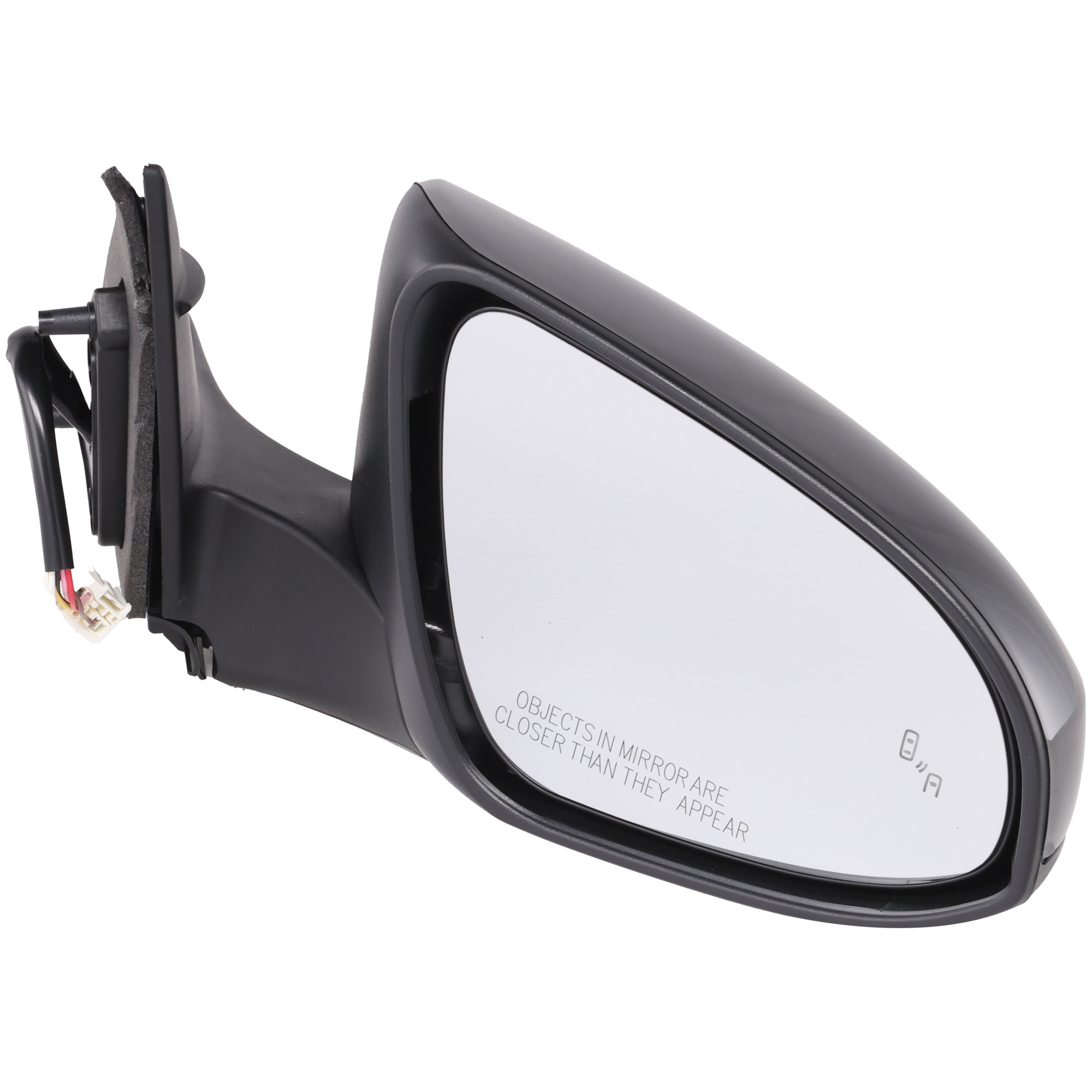 AM CAMRY 16-17 MIRROR RH Power Manual Folding Heated Paintable w BSD in Glass No Auto dimming Memory and Signal Light SKU JTY203ER Partslink TO1321375 OEM 8790106051 PFM 8791506060C0-87