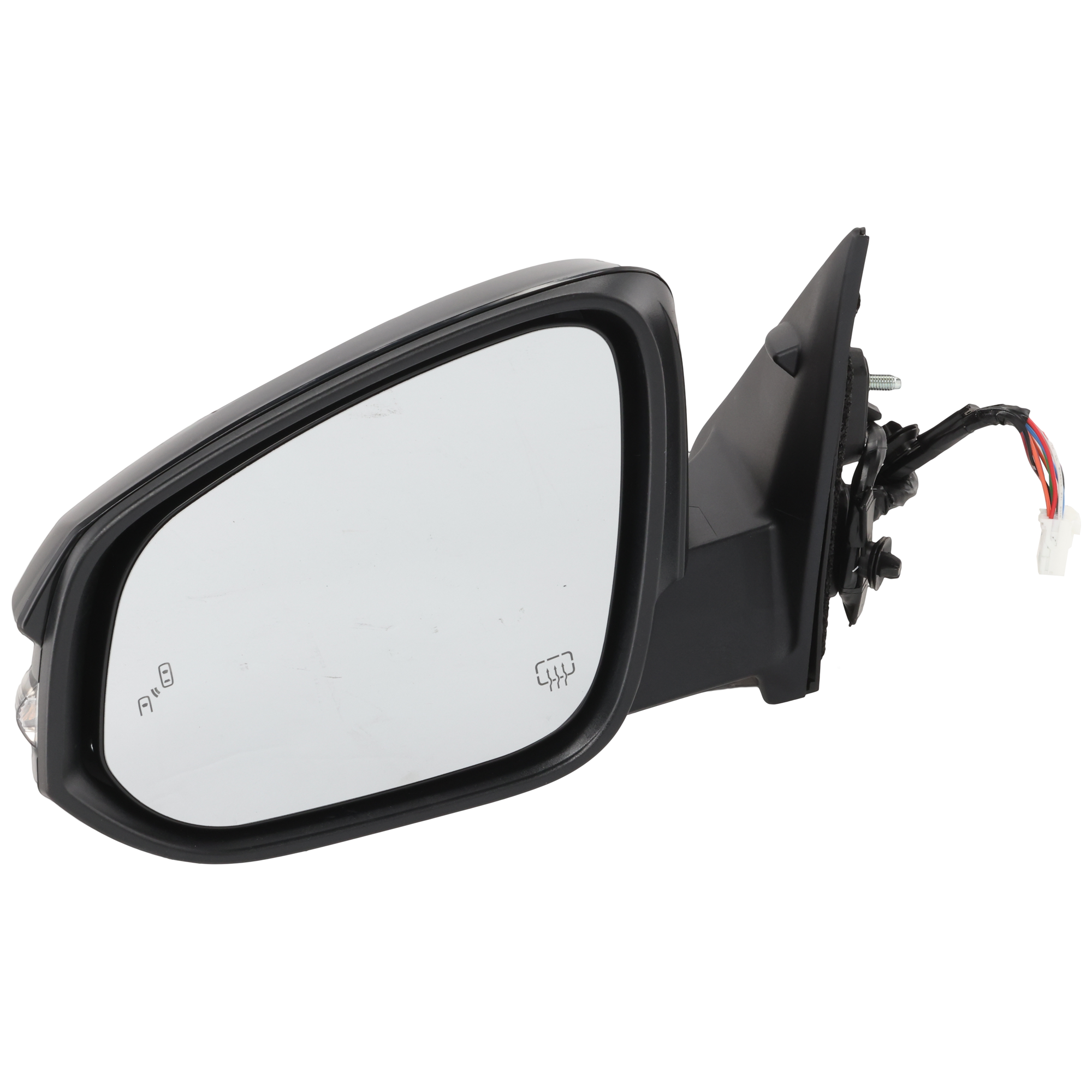 AM HIGHLANDER 14-18 MIRROR LH Power Manual Folding Heated Paintable w BSD Memory Puddle Light and Signal Light SKU JTY204EL S OEM 879400E143