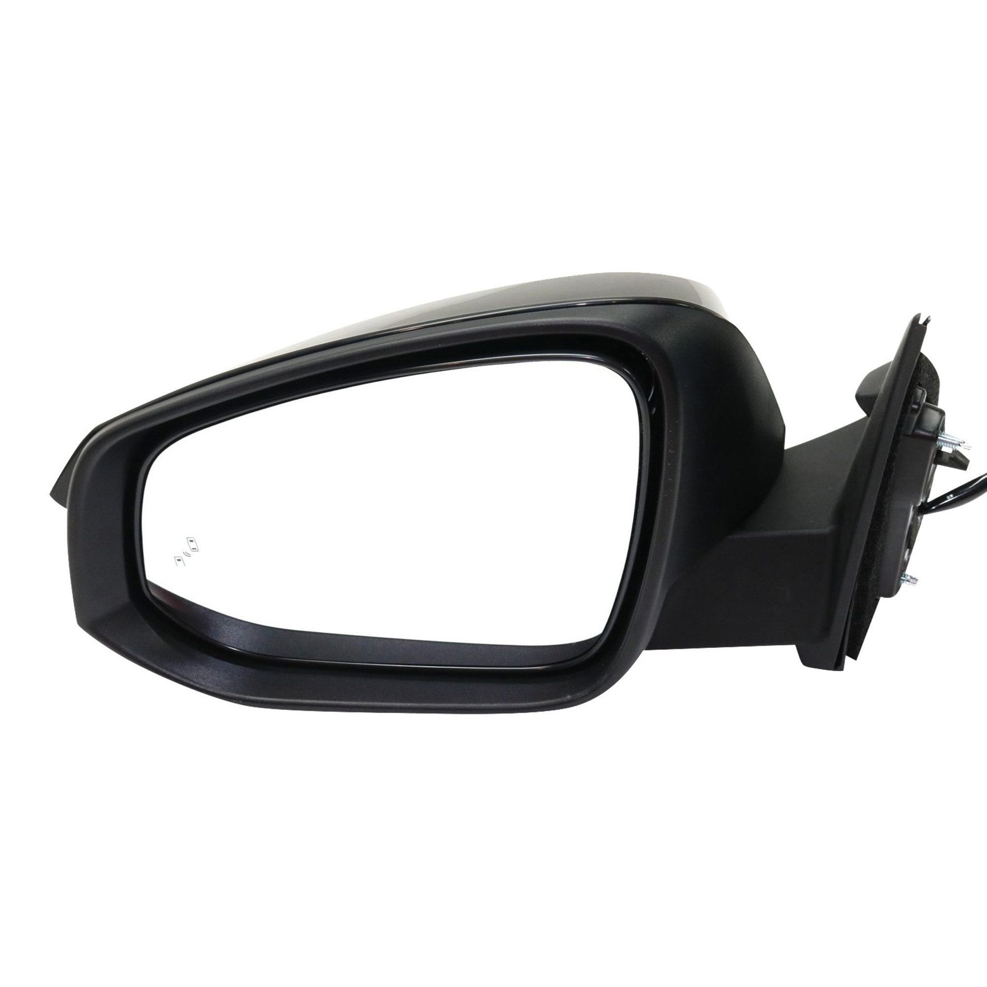 AM HIGHLANDER 14-19 MIRROR LH Power Manual Folding Heated Paintable w Signal Light and BSD No Puddle Light Memory SKU JTY205EL S Partslink TO1320361 OEM 879400E272 PFM 879400E143 PFM