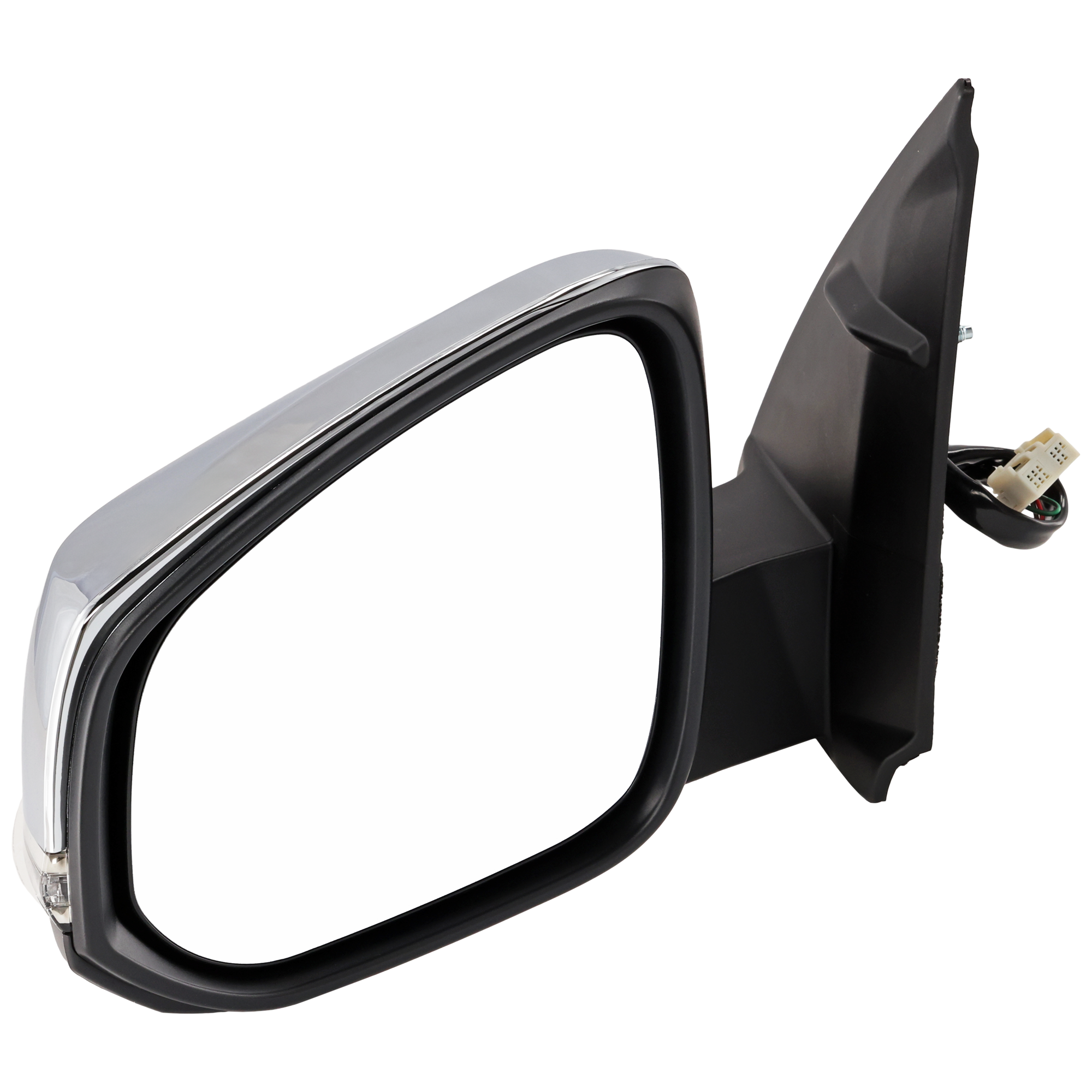 AM TACOMA 16-23 MIRROR LH Power Power Folding Heated Chrome w BSD and Signal Light w o Camera Hole SKU JTY208CL S Partslink TO1320360 OEM 8794004250 PFM