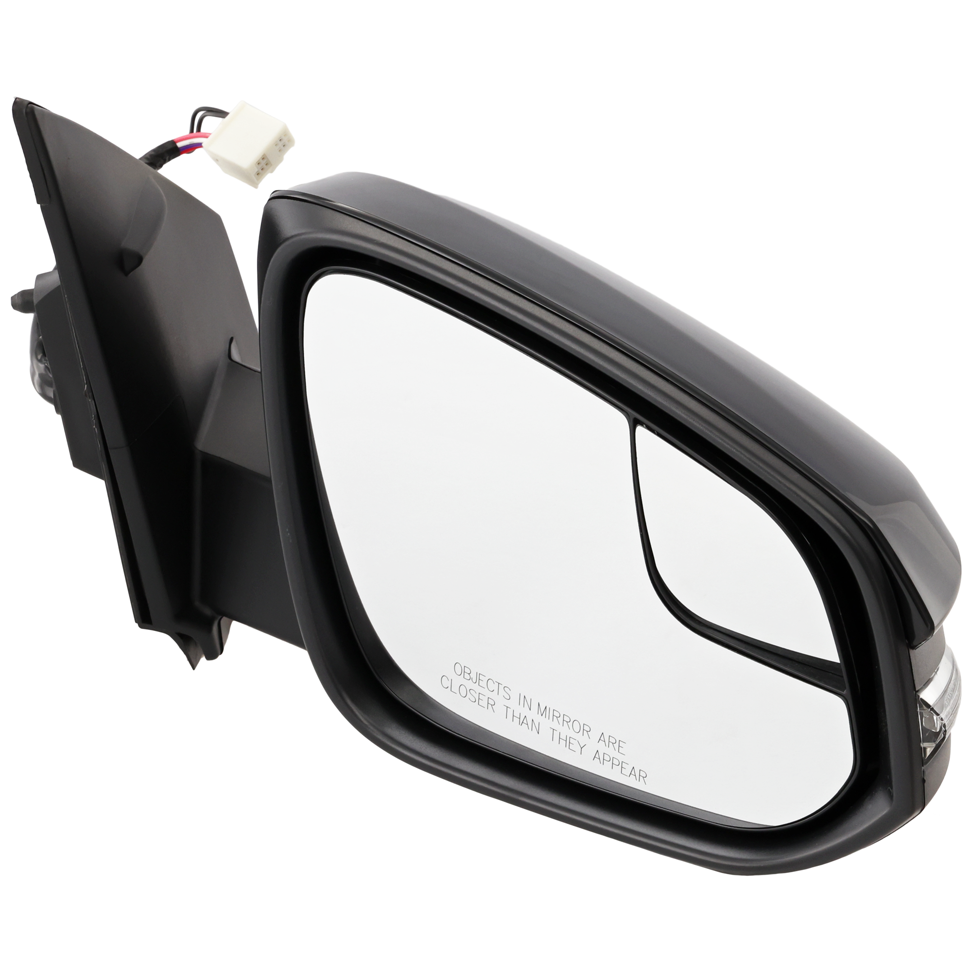 AM RAV4-16-18 MIRROR RH Power Manual Folding Heated Paintable w BSG and Signal Light Exc. Hybrid Model North America Built Vehicle SKU JTY214ER S Partslink TO1321346 OEM 879100R210C0