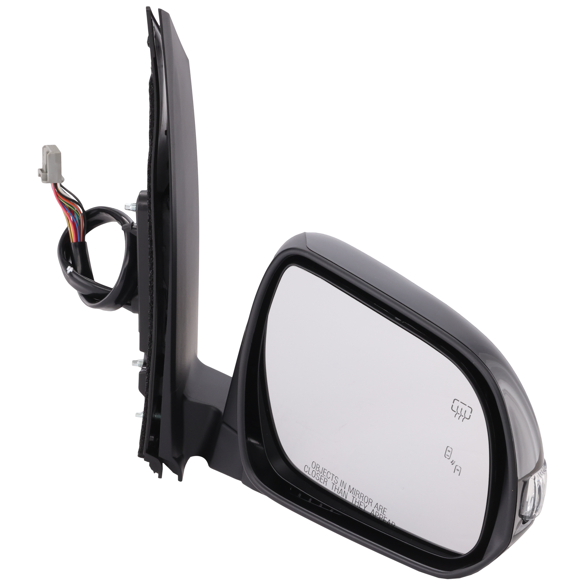 AM SIENNA 13-17 MIRROR RH Power Power Folding Heated Paintable w BSD Memory Puddle Light and Signal Light SKU JTY216ER S Partslink TO1321327 OEM 8791008122