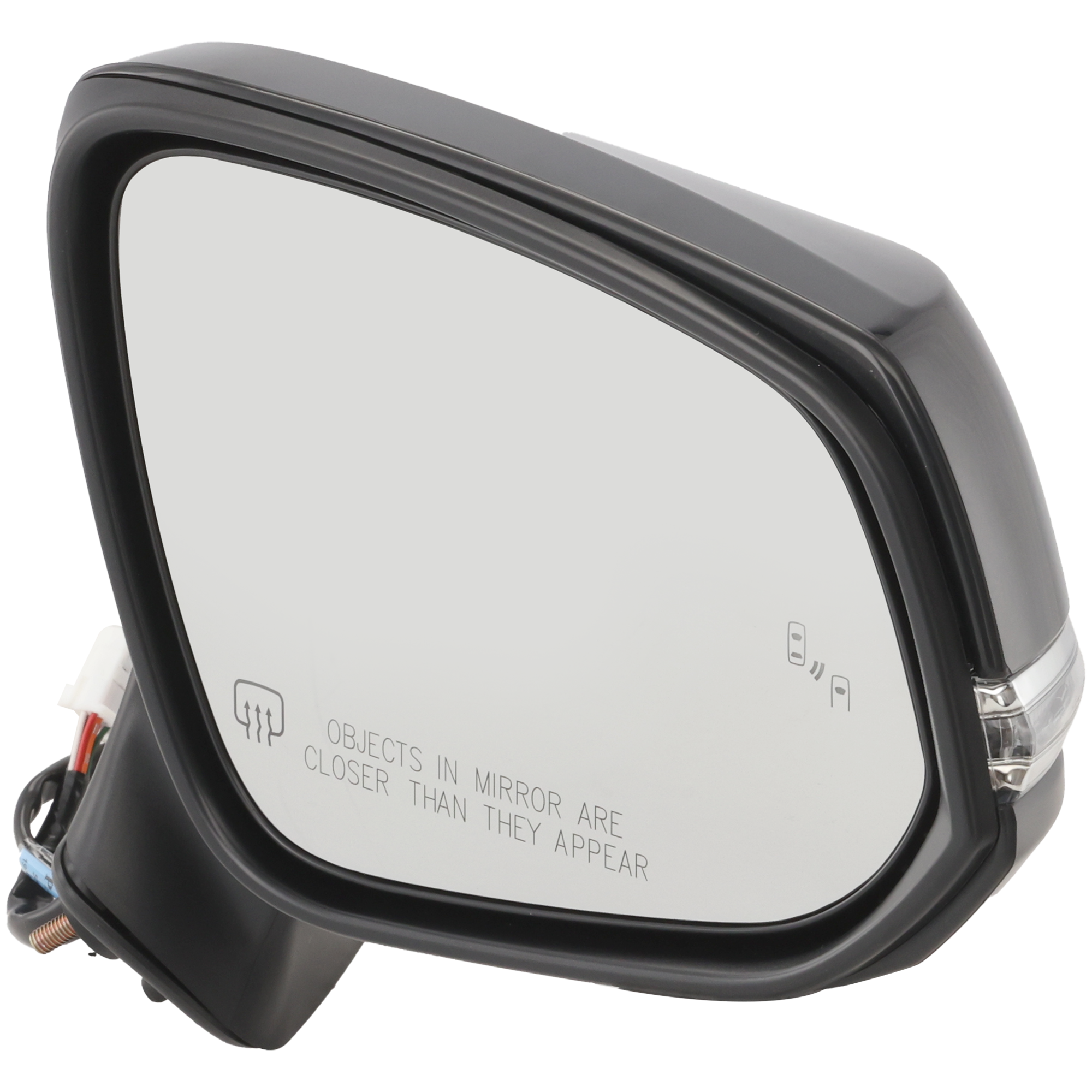 AM COROLLA CROSS 22-24 MIRROR RH Power Manual Folding Heated Paintable LE XLE Models w In Housing Signal Light and Blind Spot Detection No Memory and Auto Dimming SKU JTY223ER S Partslink TO1321431 OEM 879100A905-879150E070B4