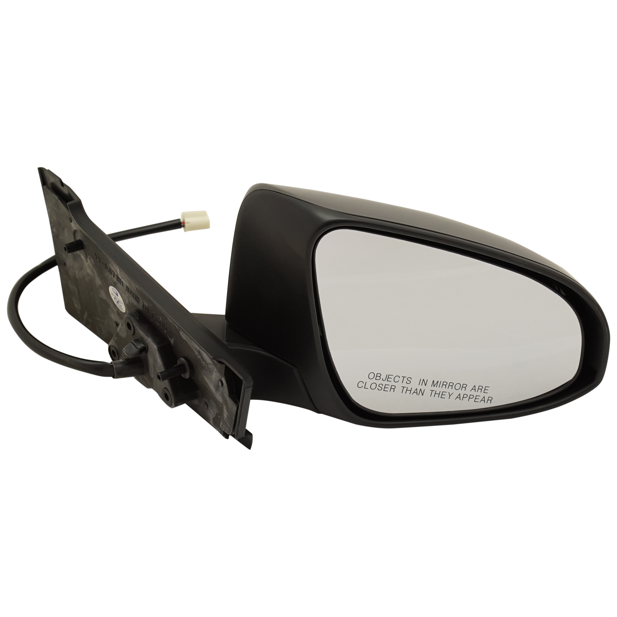 AM YARIS 14-14 MIRROR RH Power Manual Folding Heated Paintable France Built Vehicle SKU JTY233ER Partslink TO1321372 OEM 879100DB00 PFM