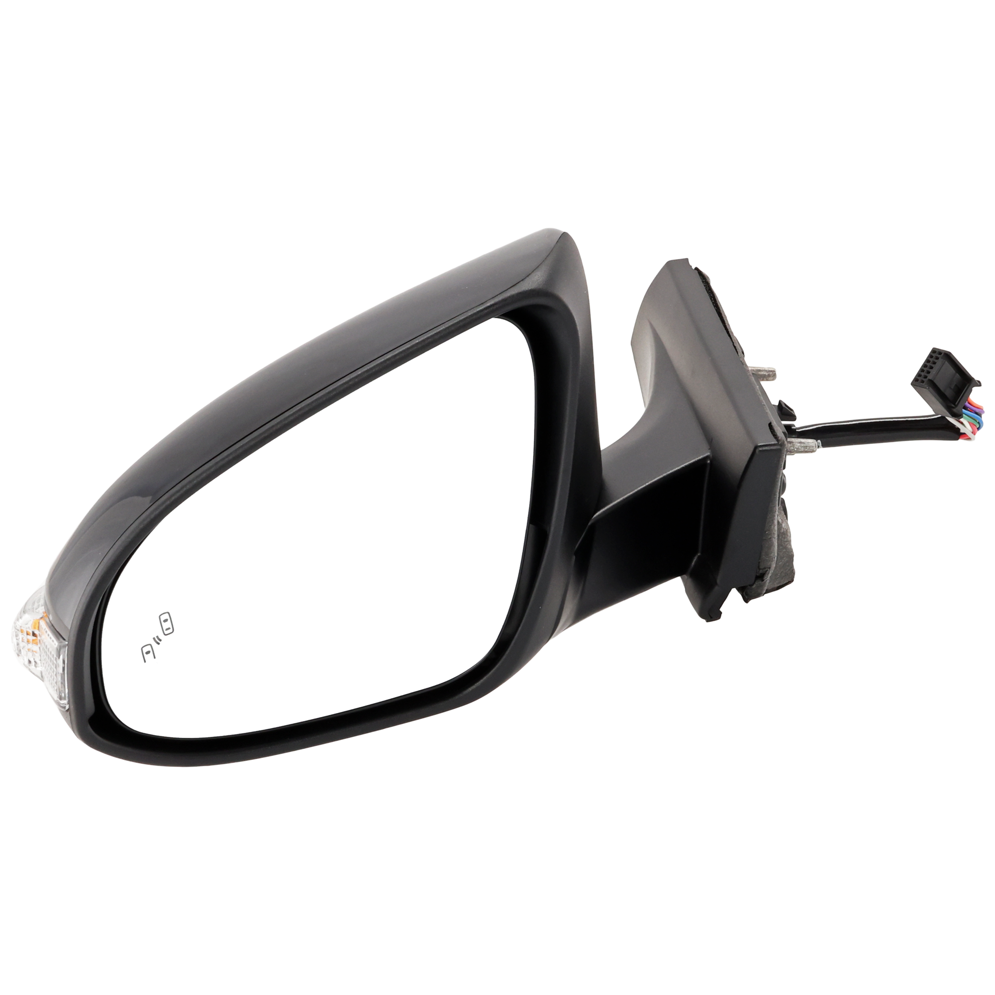 AM C HR 18-22 MIRROR LH Power Manual Folding Heated Paintable w BSD in Glass and In housing Signal Light No Auto dimming and Memory SKU JTY242EL S Partslink TO1320365 OEM 87940F4062 PFM