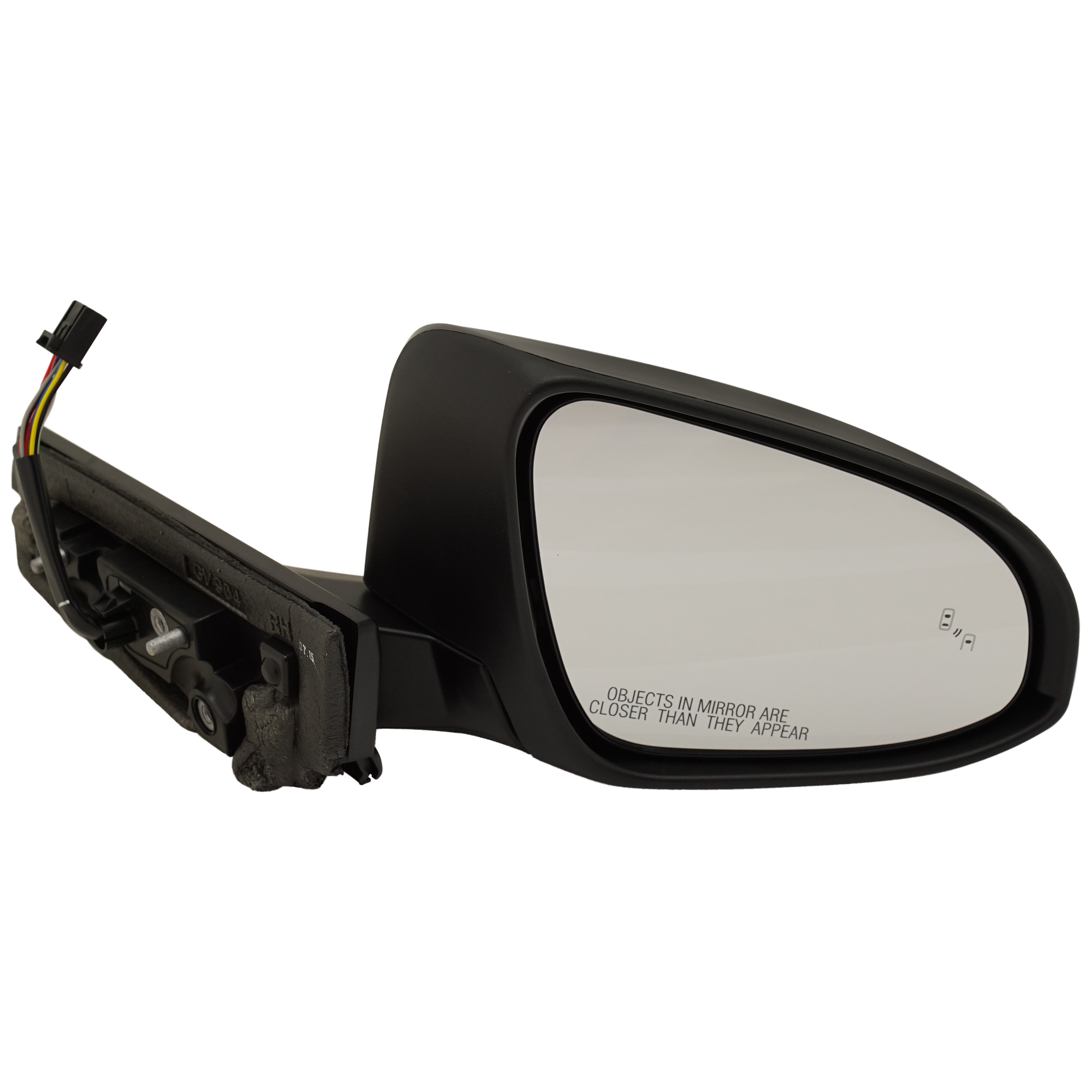 AM C HR 18-22 MIRROR RH Power Manual Folding Heated Paintable w BSD in Glass and In housing Signal Light No Auto dimming and Memory SKU JTY242ER S Partslink TO1321365 OEM 87910F4062 PFM