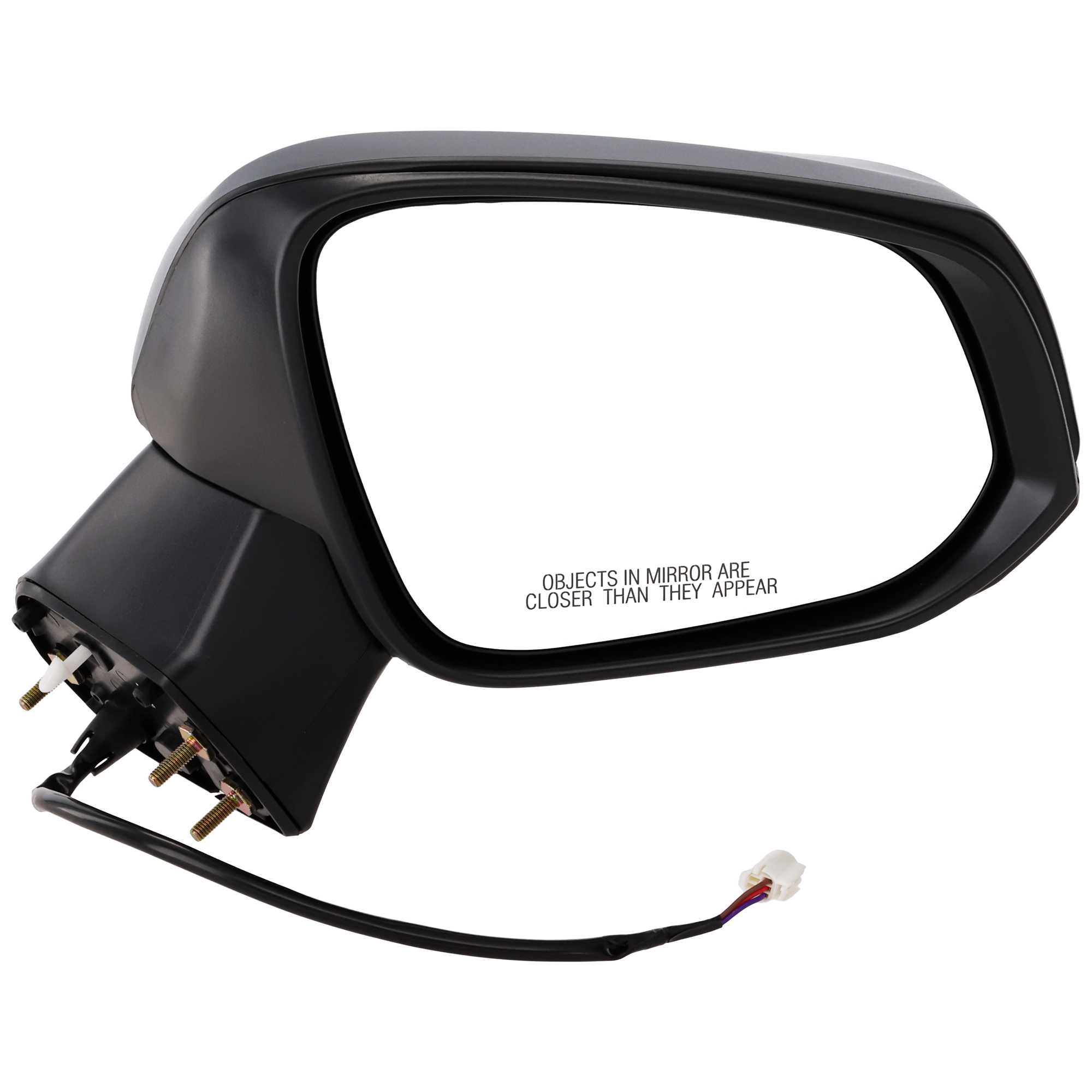 AM RAV4-19-21 MIRROR RH Power Manual Folding Non Heated Textured No BSD and Signal Light North America Built Vehicle SKU JTY246ER Partslink TO1321383 TO1321387 OEM 879100R261-8791042E31