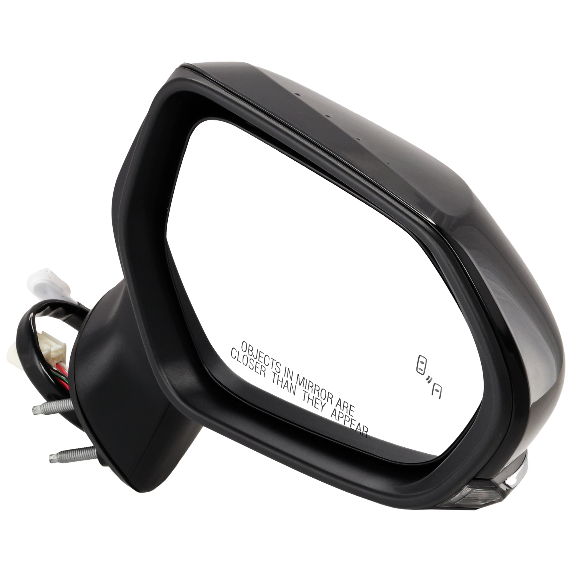 AM CAMRY 18-24 MIRROR RH Power Manual Folding Heated Paintable w BSD in Glass and In housing Signal Light No Auto dimming and Memory SKU JTY253ER S Partslink TO1321368 OEM 8791006840