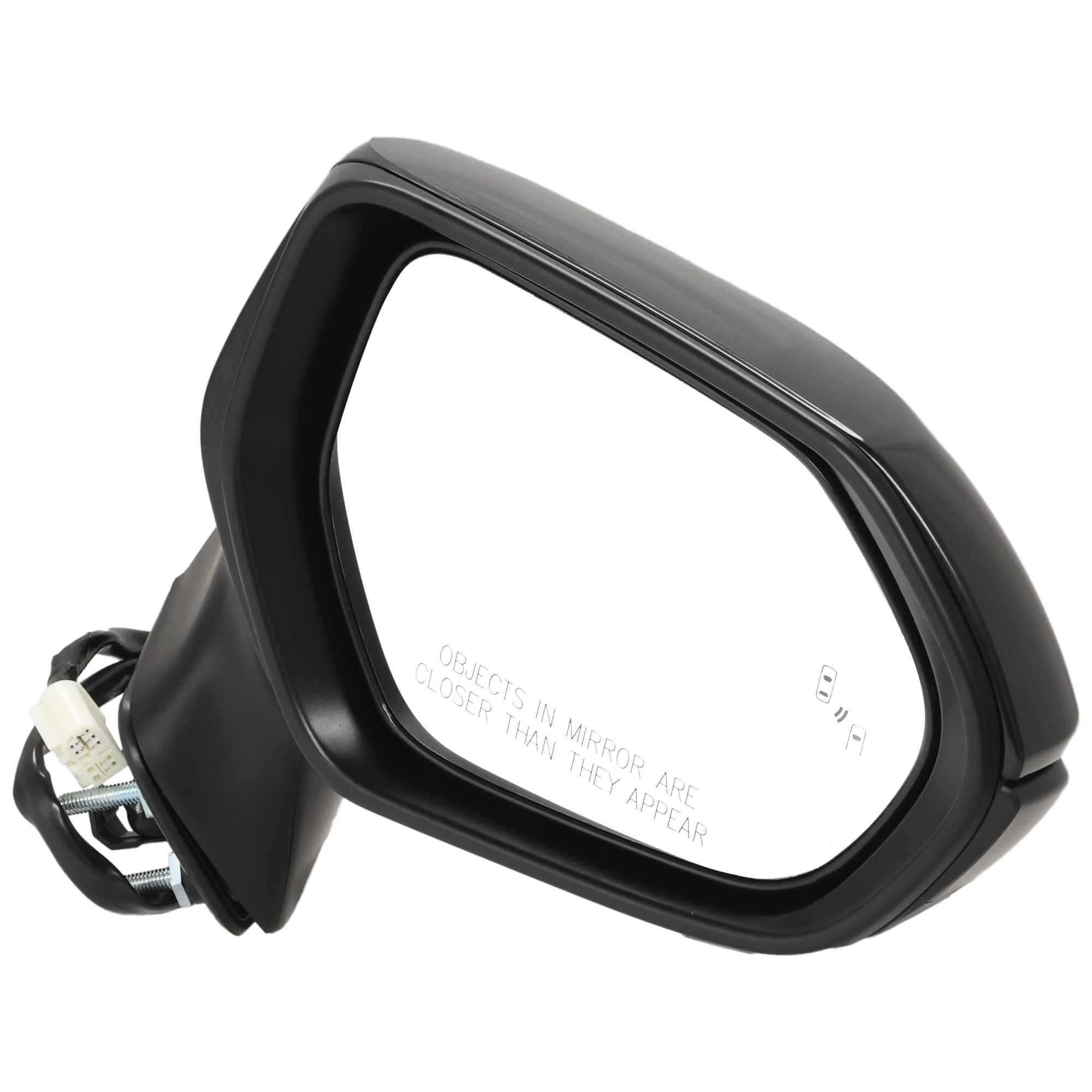 AM COROLLA 20-22 MIRROR RH Power Heated Manual Folding Paintable Japan North America Built Vehicles w Blind Spot Detection in Glass No Signal Light SKU JTY254ER S Partslink TO1321393 OEM 8791012K60 PFM