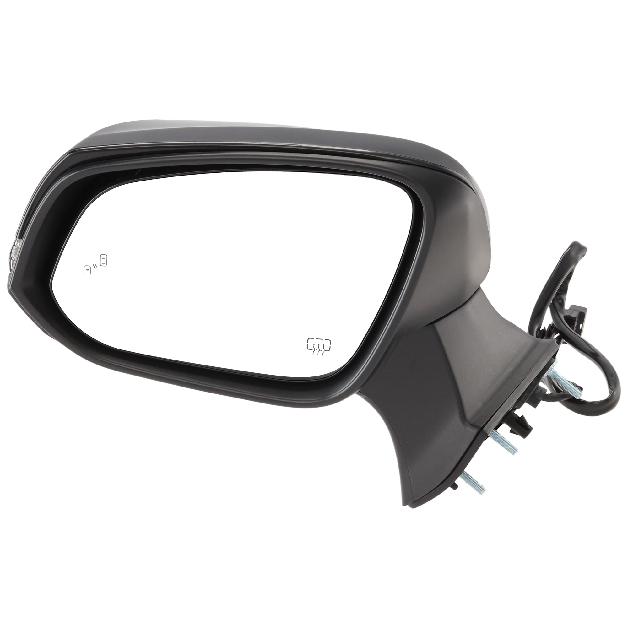 AM HIGHLANDER 20-23 MIRROR LH Power Manual Folding Heated Paintable w In housing Signal Light Blind Spot Detection in Glass No Memory Puddle Light Auto Dimming SKU JTY260EL S Partslink TO1320415 OEM 879400E350 PFM