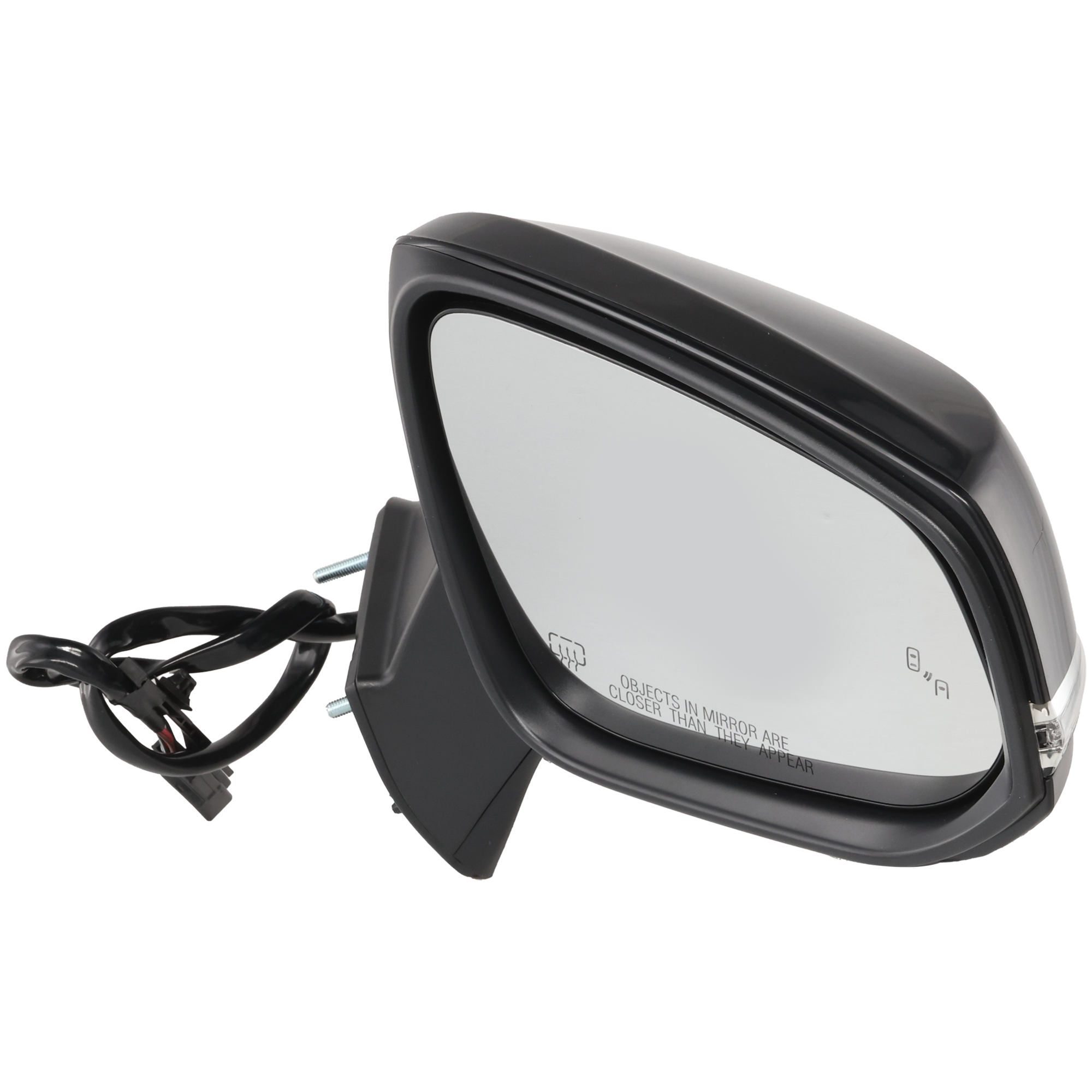 AM HIGHLANDER 20-23 MIRROR RH Power Manual Folding Heated Paintable w In housing Signal Light Blind Spot Detection in Glass No Memory Puddle Light Auto Dimming SKU JTY260ER S Partslink TO1321415 OEM 879100E370 PFM
