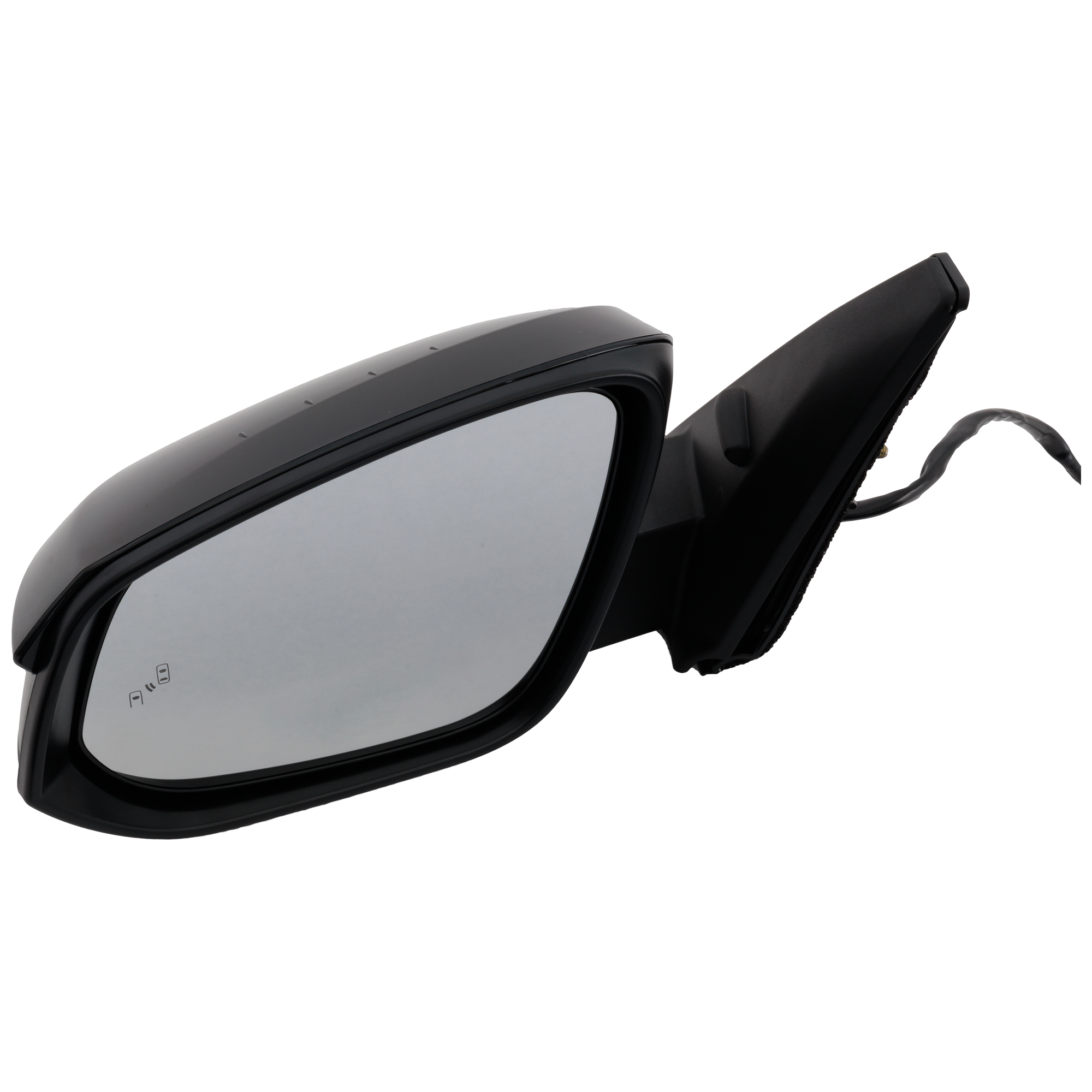 AM 4RUNNER 23-23 MIRROR LH Power Manual Folding Heated Paintable w Blind Spot Detection No Auto dimming Memory Puddle Light Signal Side View Camera Hole SKU JTY270EL Partslink TO1320449 OEM 8794035C30 PFM