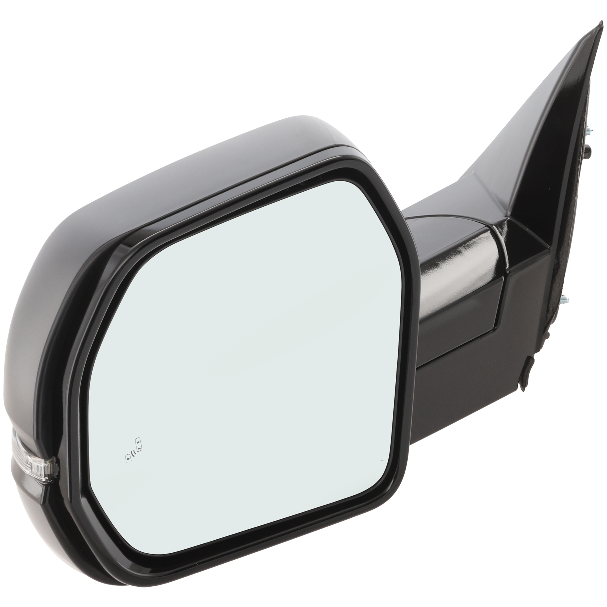 AM TUNDRA 22-24 MIRROR LH Power Power Folding Heated Textured Black w Blind Spot Detection in Glass Memory In housing Signal Light No Auto dimming Puddle Light Side View Camera SKU JTY279EL Partslink TO1320436 OEM 879400C681 PFM