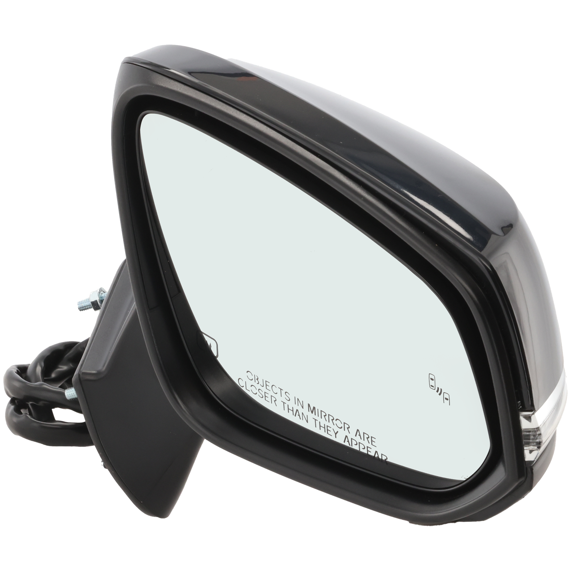 AM HIGHLANDER 23-23 MIRROR RH Power Power Folding Heated Paintable w Blind Spot Detection in Glass Memory Puddle Light In housing Signal Light No Auto dimming SKU JTY280ER Partslink TO1321440 OEM 879100E770 PFM