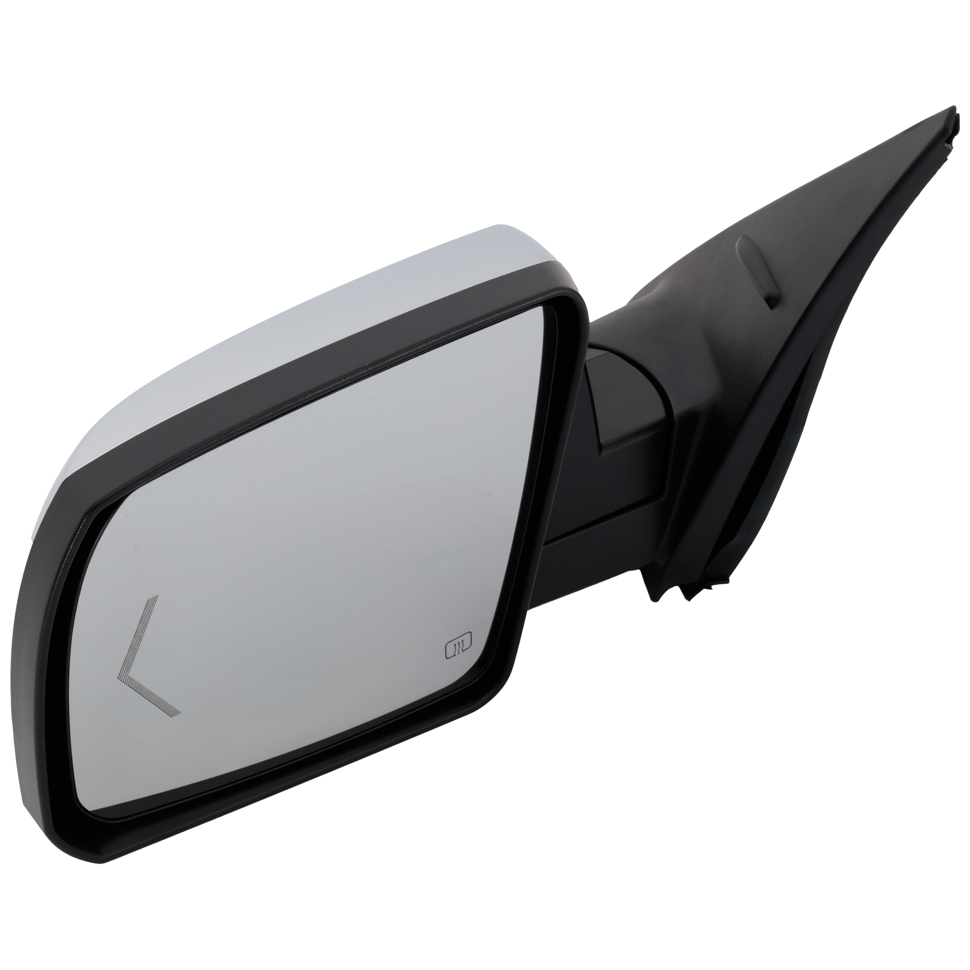 AM TUNDRA 14-21 MIRROR LH Power Power Folding Heated Chrome w Signal Light Memory and Puddle Light No BSD Auto Dimming and Lane Change Assist SKU JTY290EL Partslink TO1320306 OEM 879400C470 PFM