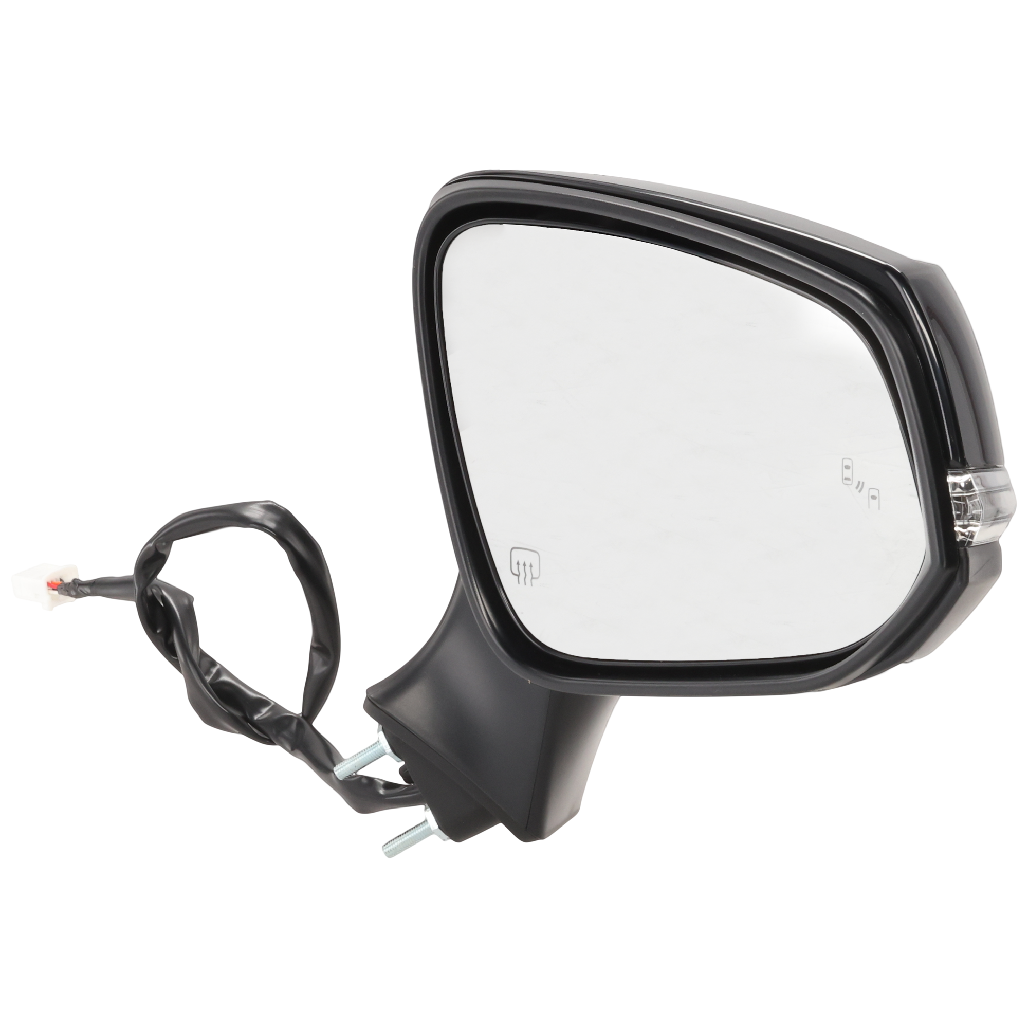 AM GRAND HIGHLANDER 24-24 MIRROR RH Power Manual Folding Heated Paintable w BSD No Auto dimming Memory and Puddle Light w Signal Light Hybrid XLE XLE Models SKU JTY293ER Partslink TO1321453 OEM 879100E690 PFM