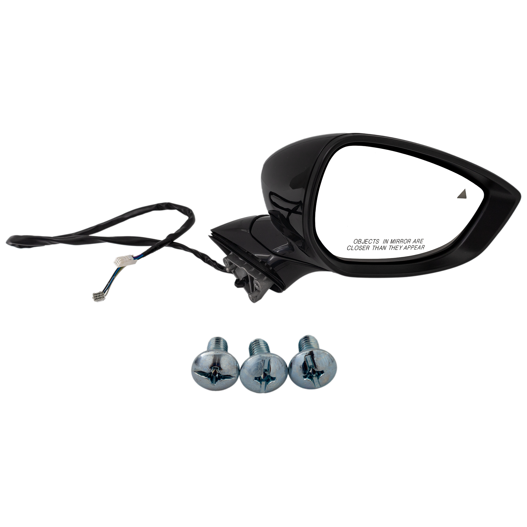AM RAV4-16-18 MIRROR RH Power Manual Folding Heated Paintable w BSD Camera and Signal Light Japan Built Vehicle SKU JTY296ER Partslink TO1321381 OEM 8791042D20 PFM