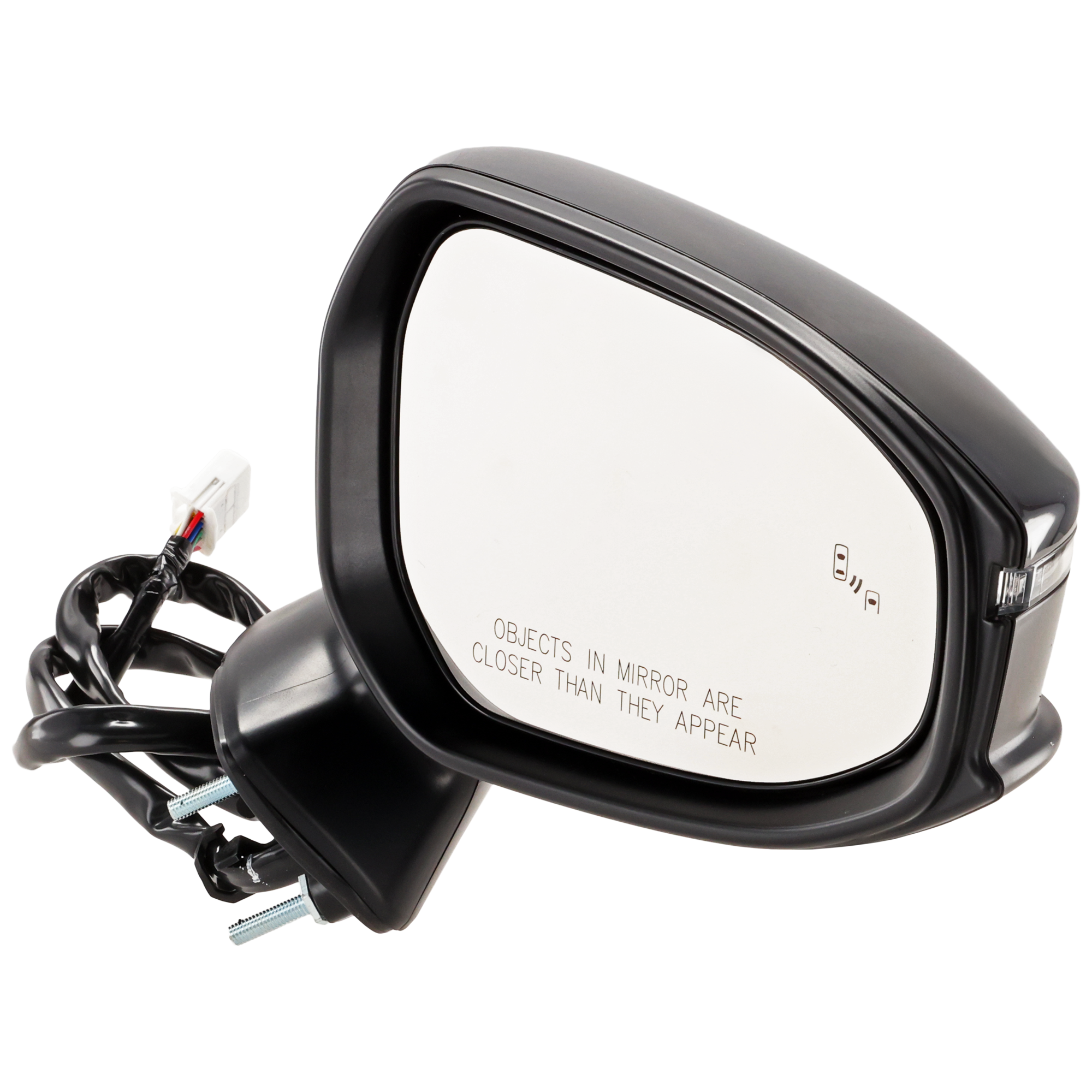 AM CROWN 23-25 MIRROR RH Power Power Folding Heated Paintable w BSD Memory Puddle Light and Signal Light No Auto dimming and Side View Camera SKU JTY300ER Partslink TO1321455 OEM 8791030G40 PFM