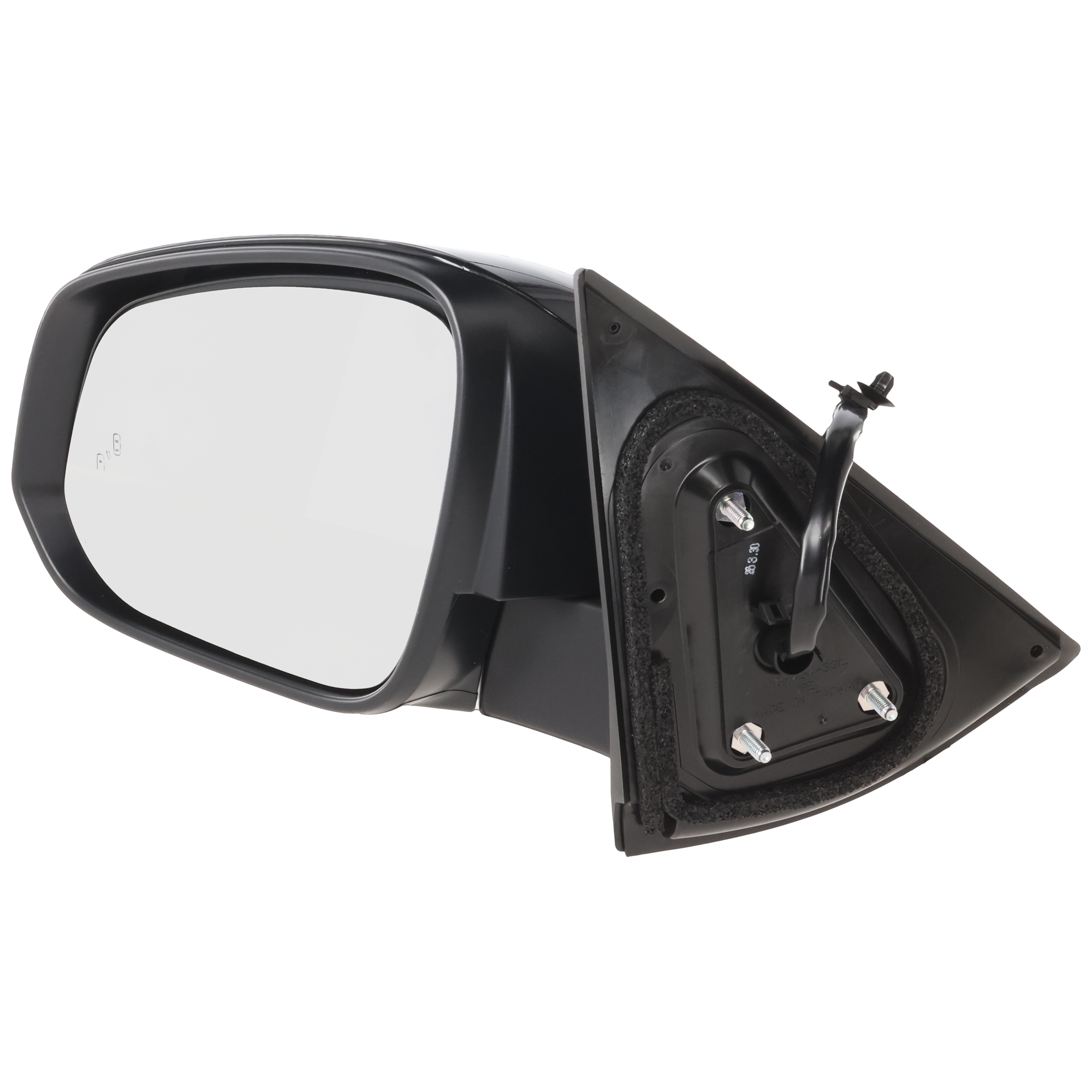 AM TACOMA 24-25 MIRROR LH Power Heated Manual Folding Paintable w BSD w o Auto Dimming w Signal Light w o Memory w o Puddle Light w o Side View Camera SKU JTY306EL Partslink TO1320463 OEM 87940AK030 PFM