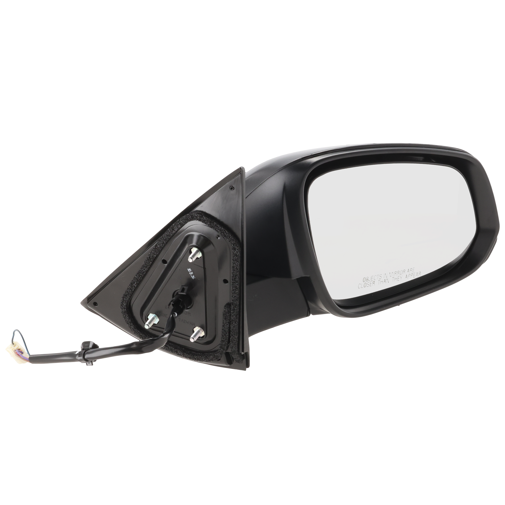 AM TACOMA 24-24 MIRROR RH Power Heated Manual Folding Textured w o BSD w o Auto Dimming w o Signal Light w o Memory w o Puddle Light w o Side View Camera SKU JTY310ER Partslink TO1321459 OEM 87910AK010 PFM