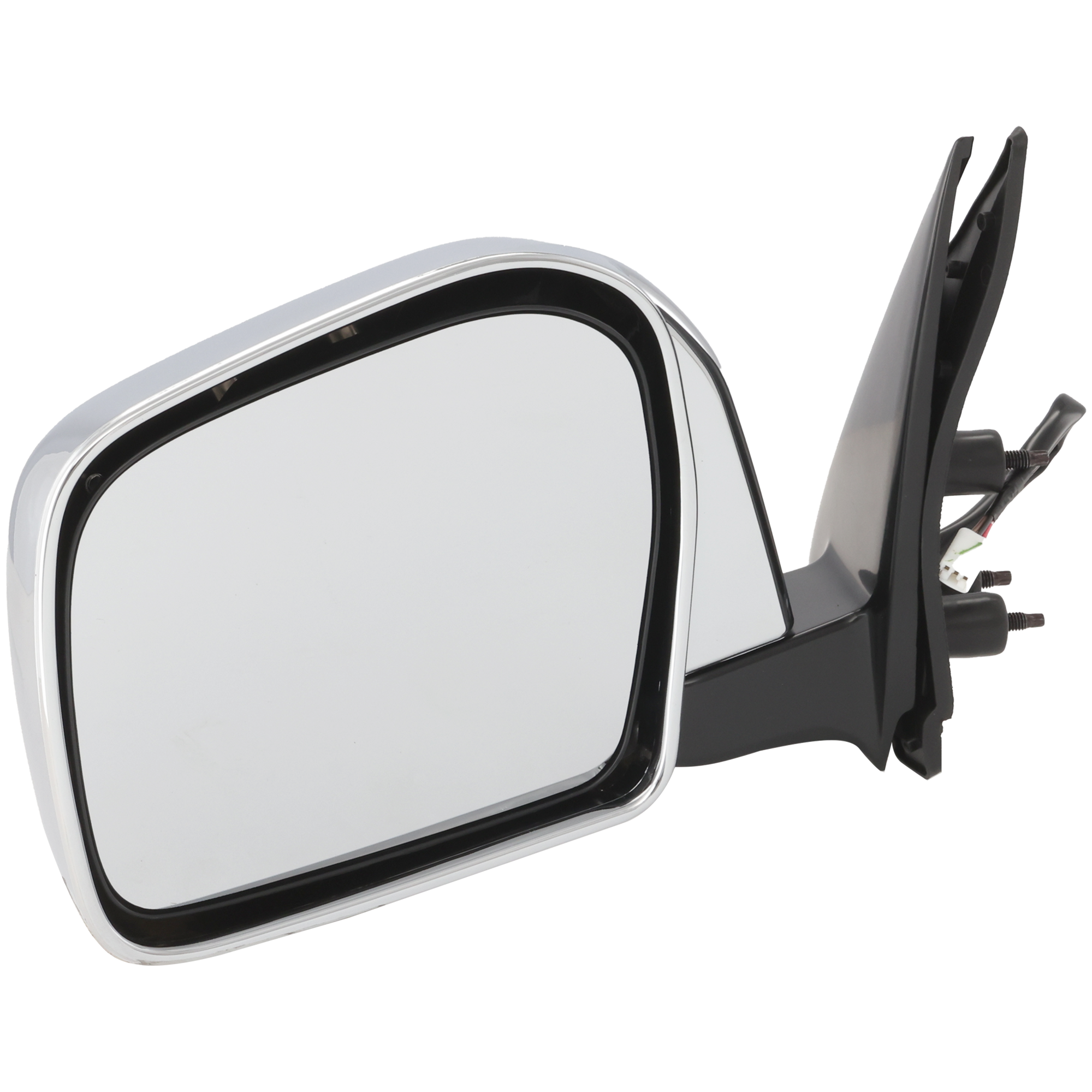 AM TACOMA 01-04 MIRROR LH Power Manual Folding Non Heated Chrome Pre Runner 2WD Base DLX 4WD SKU JTY36EL Partslink TO1320159 OEM 8794035751