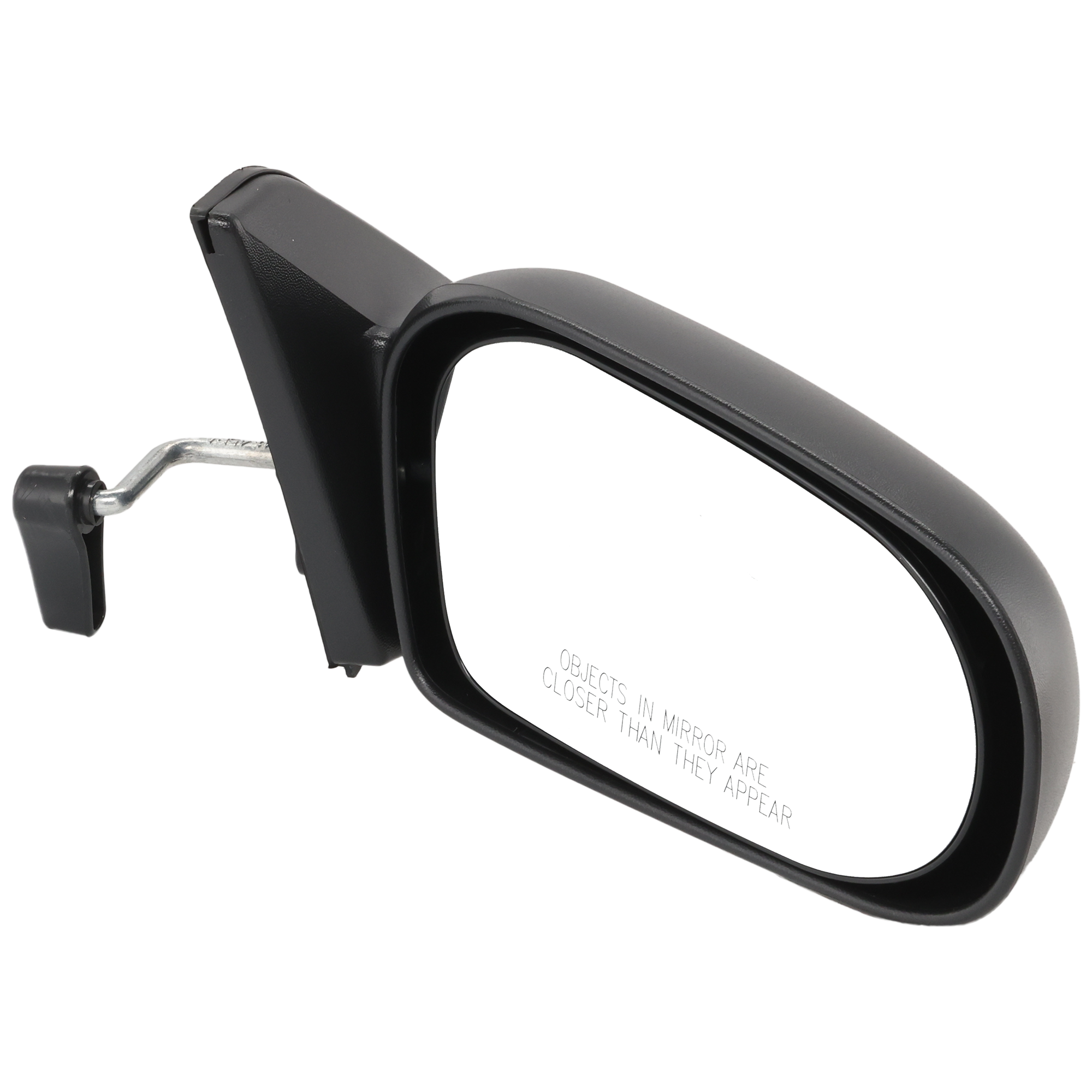 AM TERCEL 91-94 MIRROR RH Manual Adjust Non Folding Non Heated Textured SKU JTY40R Partslink TO1321172 OEM 8791016510
