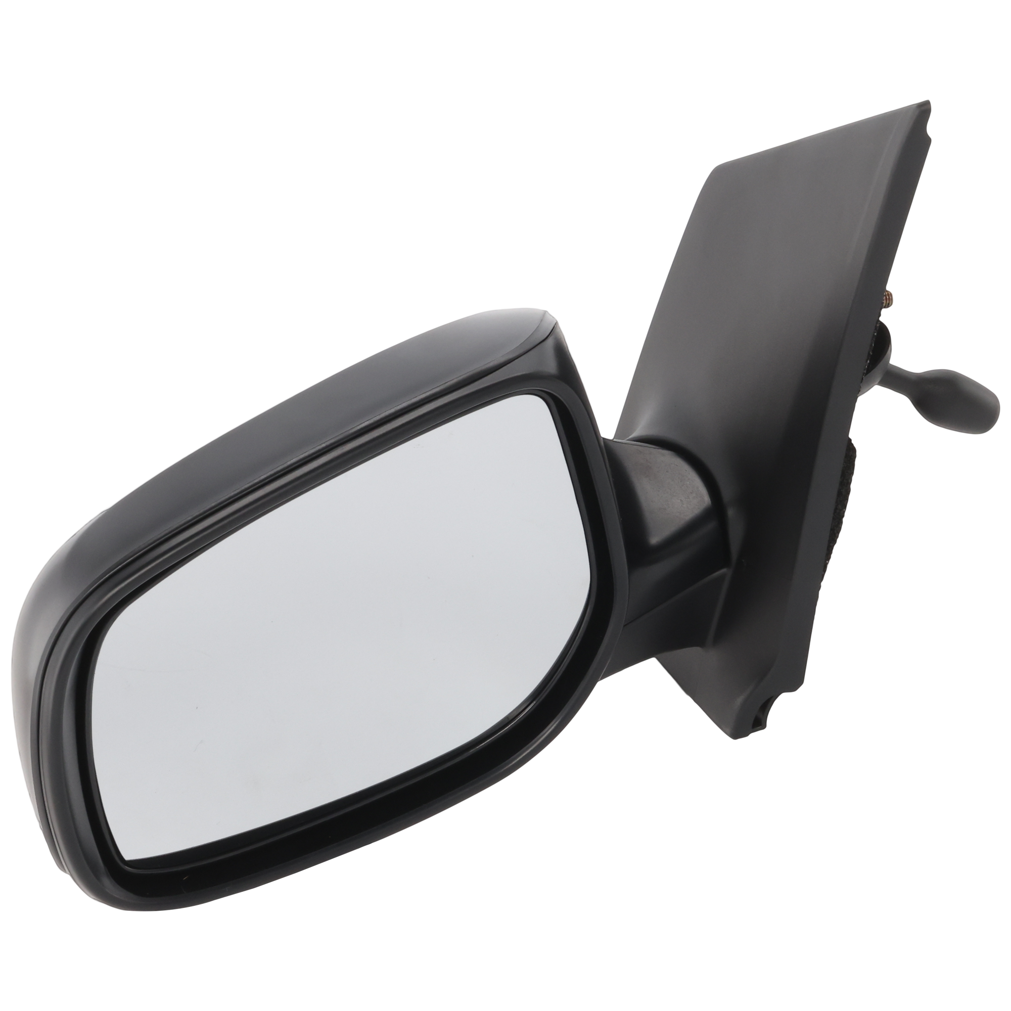 AM YARIS 07-12 MIRROR LH Manual Adjust Manual Folding Non Heated Paintable Sedan SKU JTY92L Partslink TO1320232 OEM 8794052780