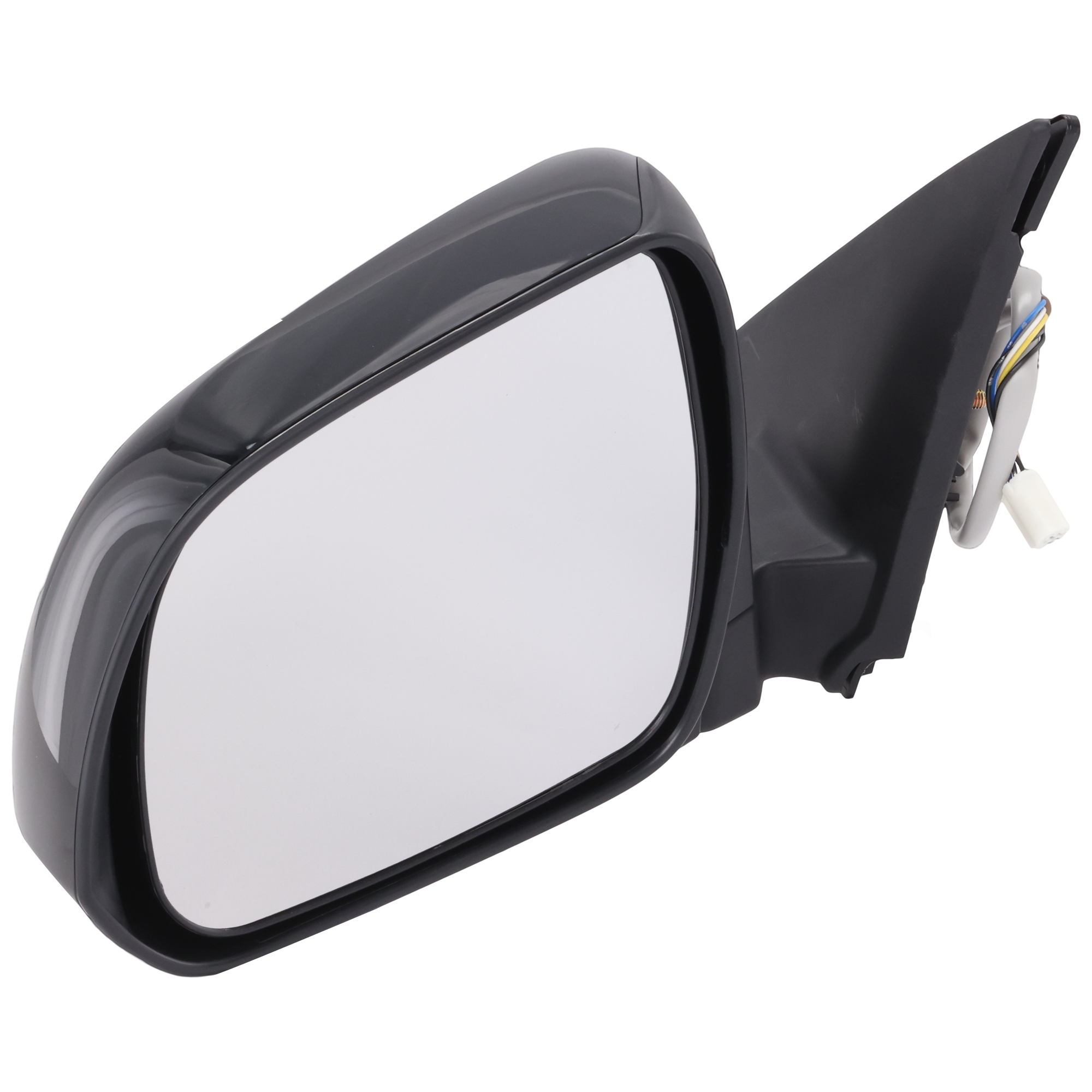 AM HIGHLANDER 08-13 MIRROR LH Power Manual Folding Heated Paintable No Puddle Light Hybrid 08-10 Non Hybrid Models Japan Built Vehicle SKU JTY99EL Partslink TO1320246 OEM 8794048303