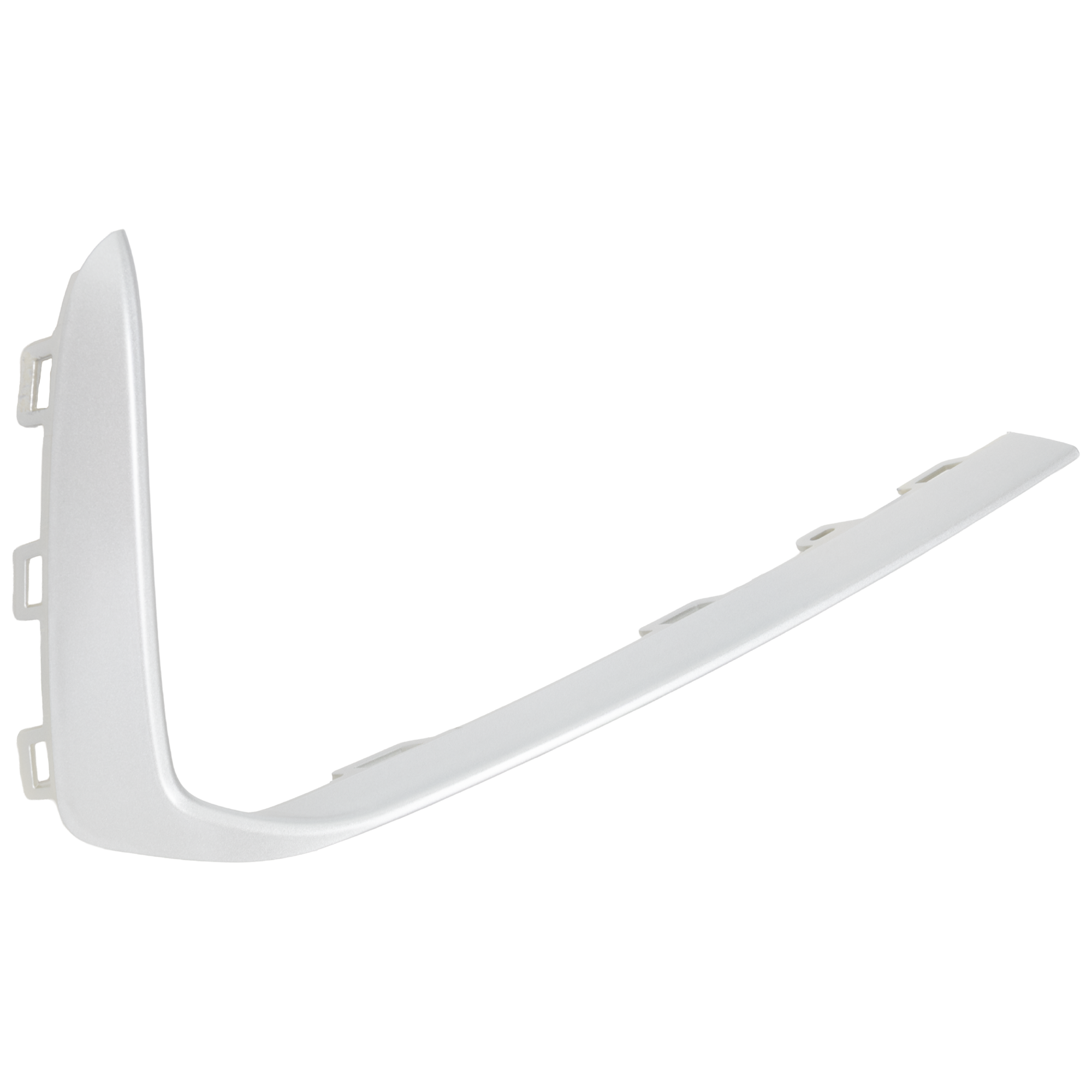 AM JETTA 25-25 FRONT BUMPER MOLDING RH Silver S SE SEL Models SKU JV01590005 Partslink VW1047127 OEM 17A853764AA7W