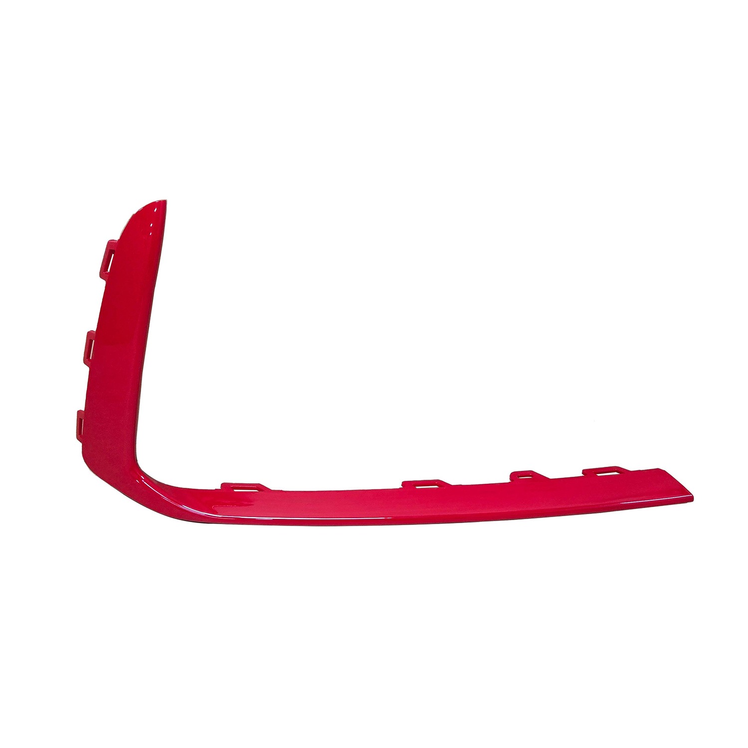 AM JETTA 25-25 FRONT BUMPER MOLDING RH Painted Red GLI Models SKU JV01590007 Partslink VW1047129 OEM 17A853764AY3D