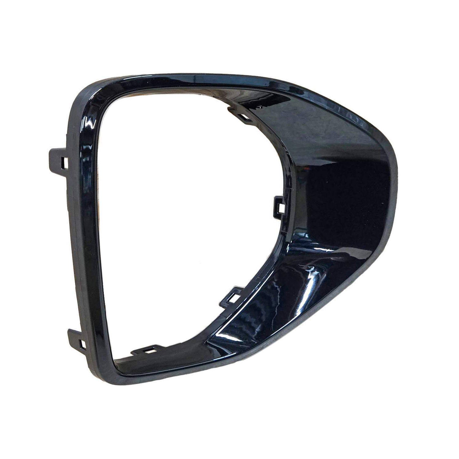 AM ATLAS CROSS SPORT 24-25 FRONT BUMPER MOLDING RH Gloss Black Comfortline Highline SE SEL Models SKU JV01590017 Partslink VW1039187 OEM 3CN853666G041