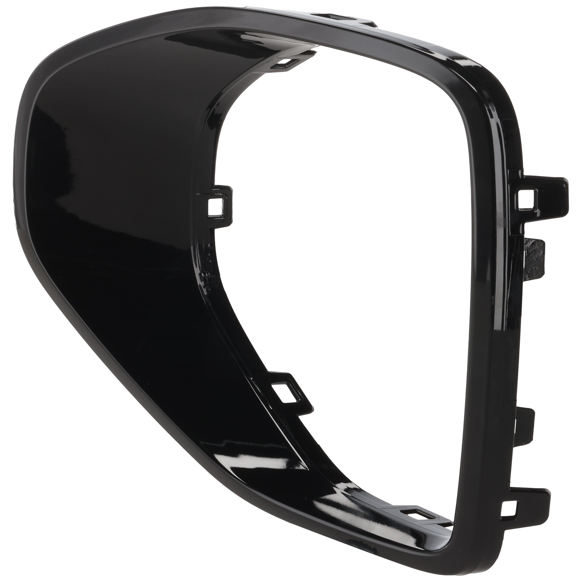 AM ATLAS CROSS SPORT 24-25 FRONT BUMPER MOLDING LH Gloss Black Comfortline Highline SE SEL Models SKU JV01590018 Partslink VW1038187 OEM 3CN853665G041