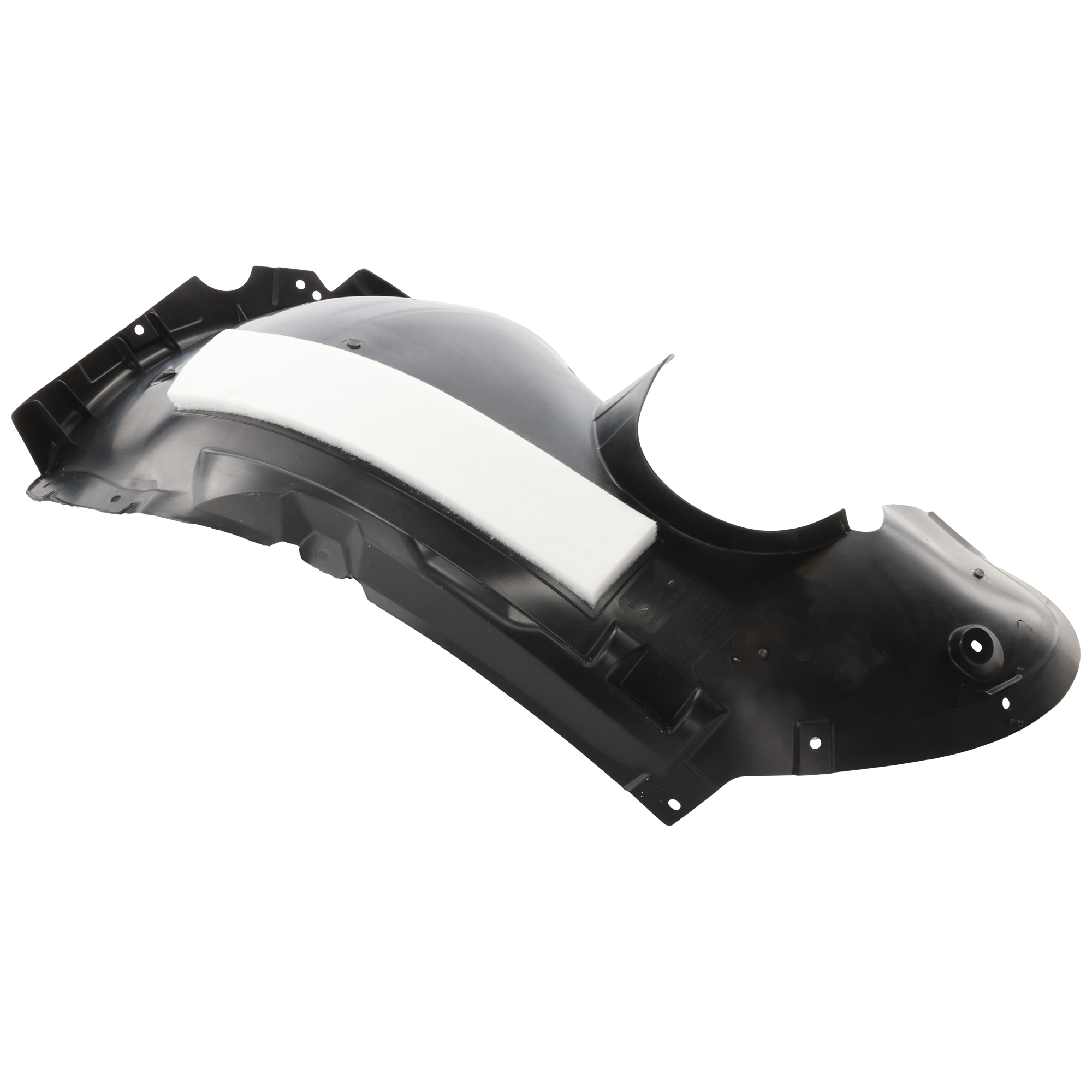 AM GOLF R GTI 22-24 FRONT FENDER LINER RH Rear Section Injection Form w Insulation Foam CAPA SKU JV22210007Q Partslink VW1249163C OEM 5H0805970A
