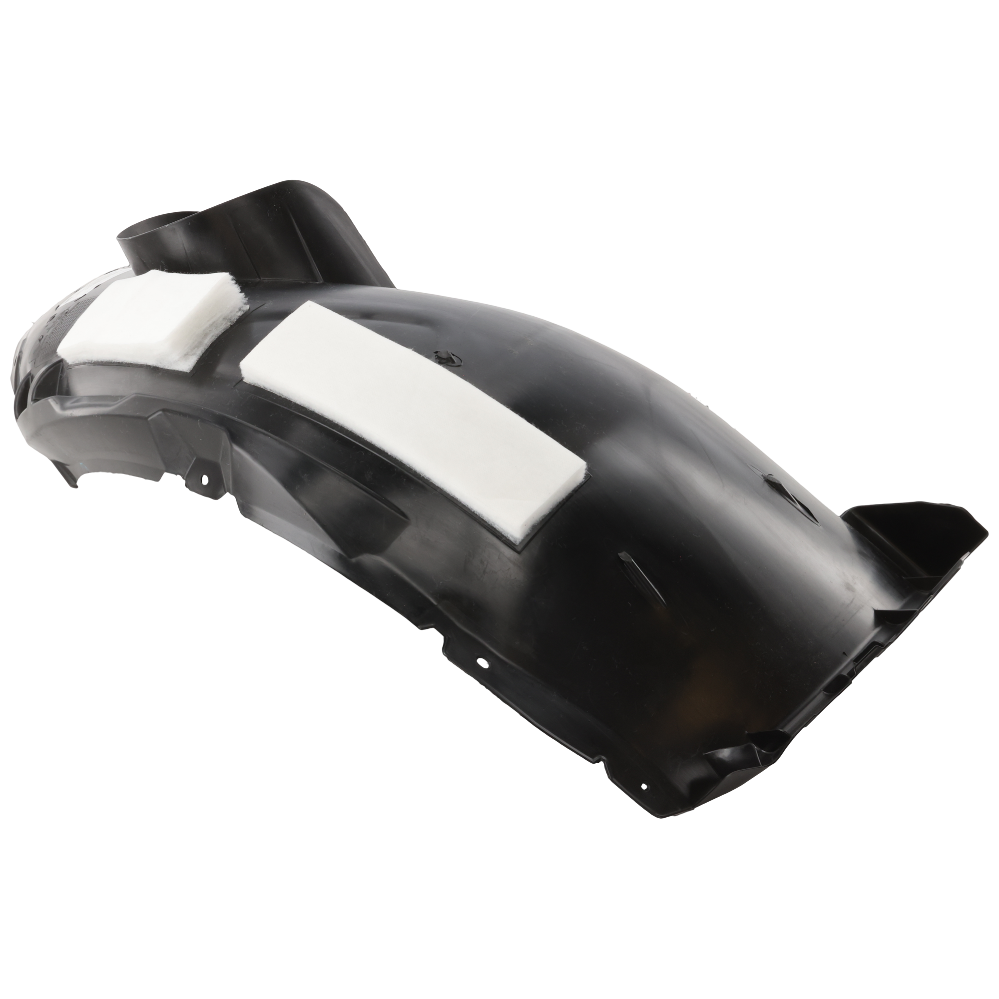 AM GOLF R GTI 22-24 FRONT FENDER LINER LH Rear Section Injection Form w Insulation Foam SKU JV22210008 Partslink VW1248163 OEM 5H0805969B