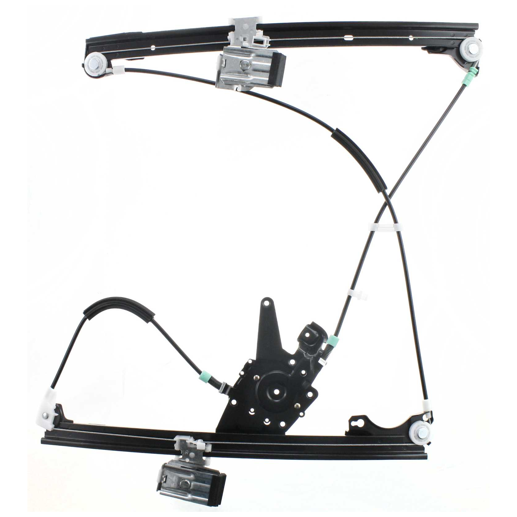 AM GOLF JETTA 93-99 FRONT WINDOW REGULATOR RH Power w o Motor w o Cable Adjusters SKU JV462905 Partslink VW1351102 OEM 1H0837462A
